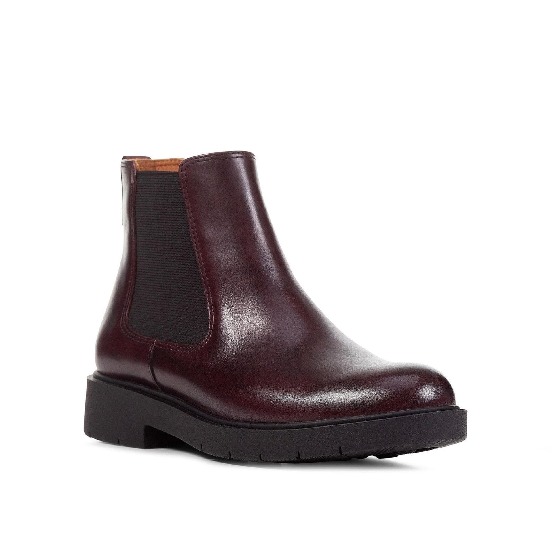 Geox Spherica Ec1 Bottines D16QRC_00043 in Dark Burgundy