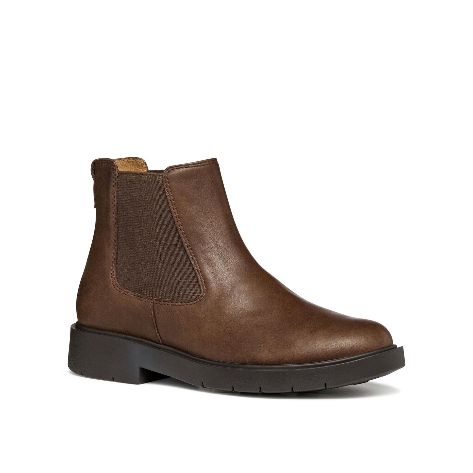 Geox Spherica Ec1 Ankle Boots D16QRC_00085 in Dark Brown