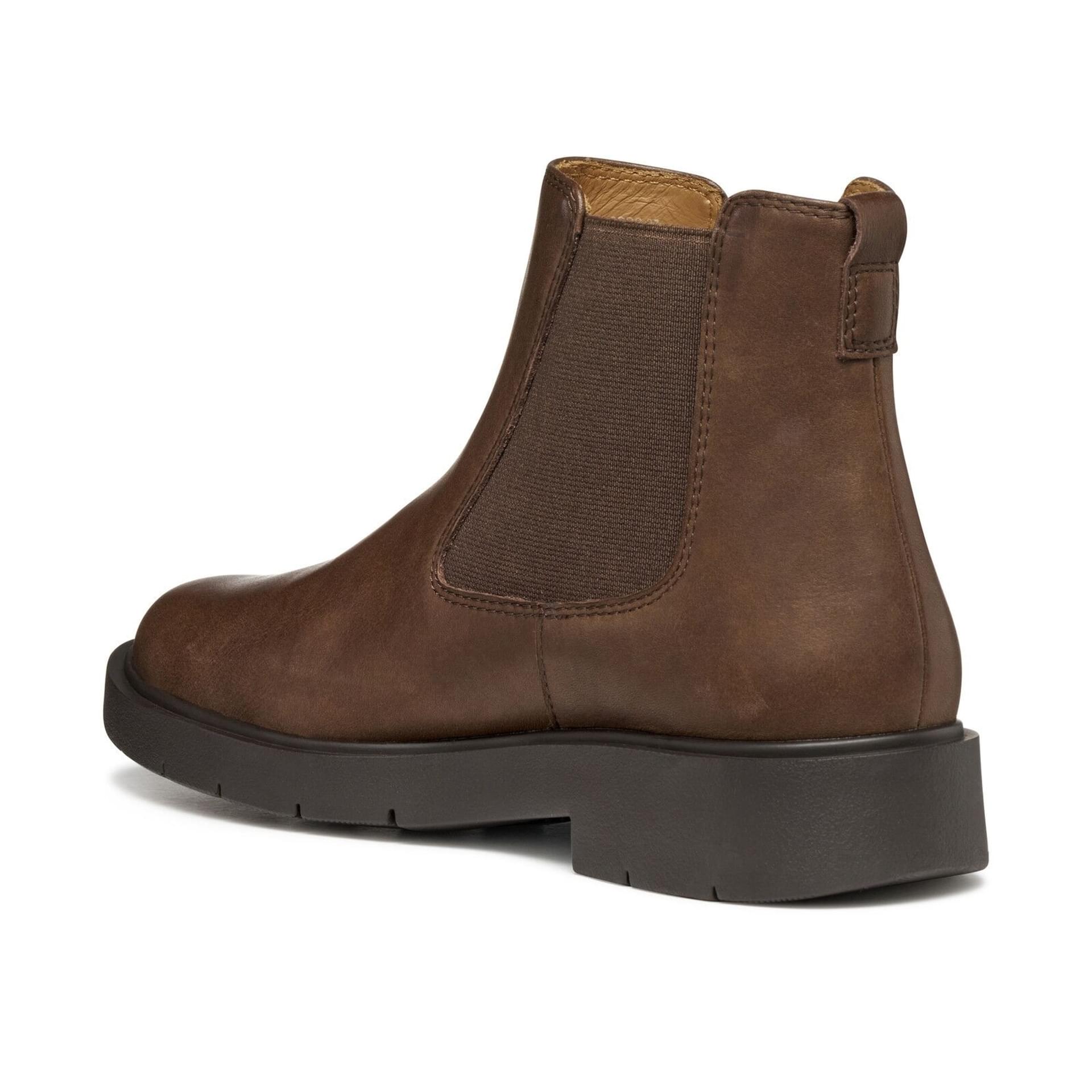 Geox Spherica Ec1 Ankle Boots D16QRC_00085 in Dark Brown