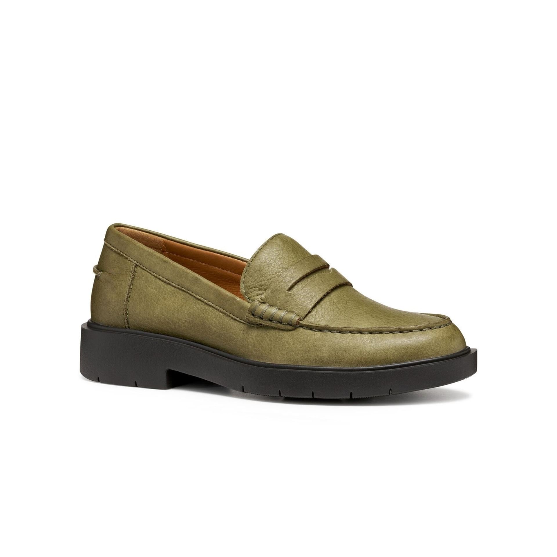 Geox Spherica Ec1 Mocassins D25QRA_00085 in Musk
