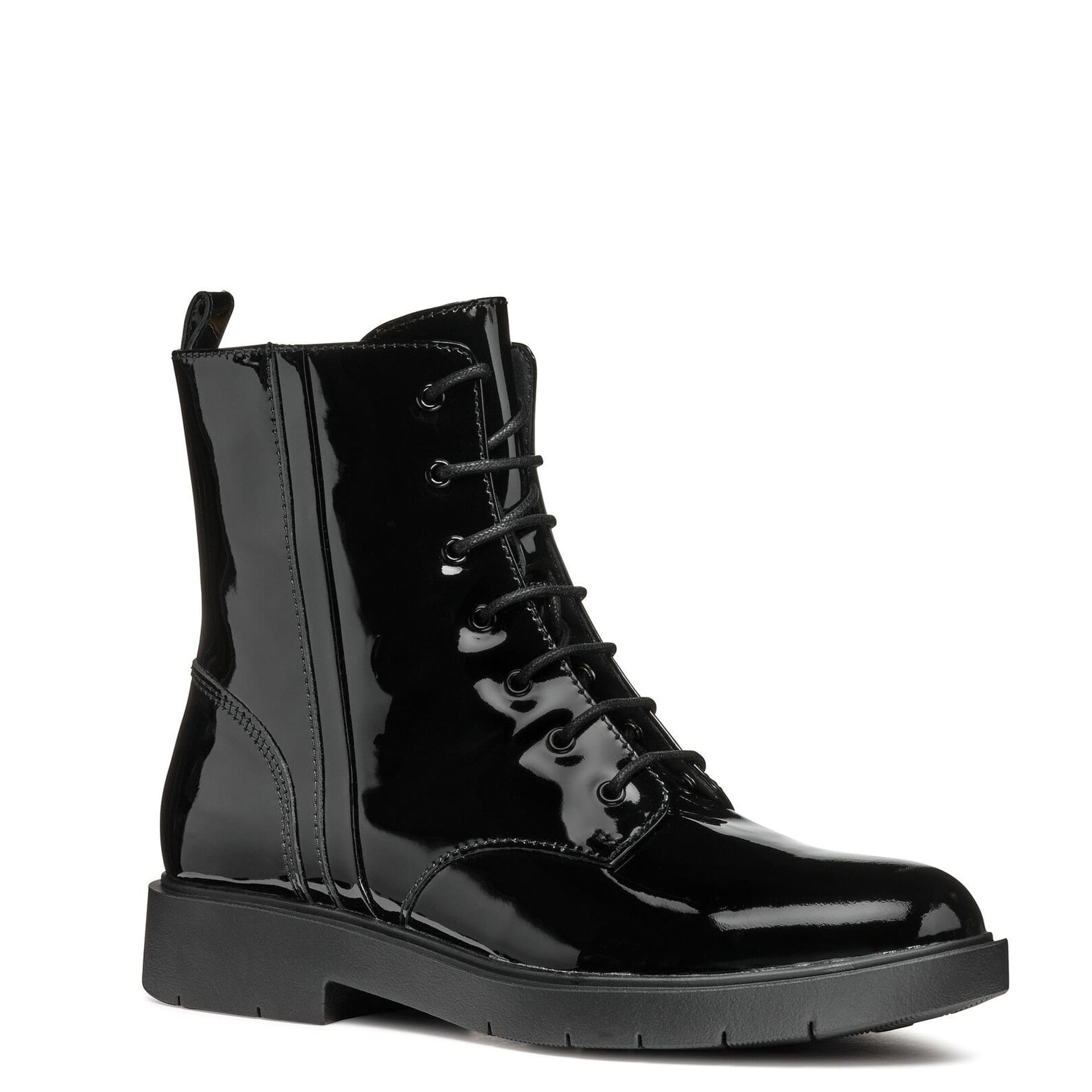 Geox Spherica Ec1 Ankle Boots D36QRA_00066 in Black