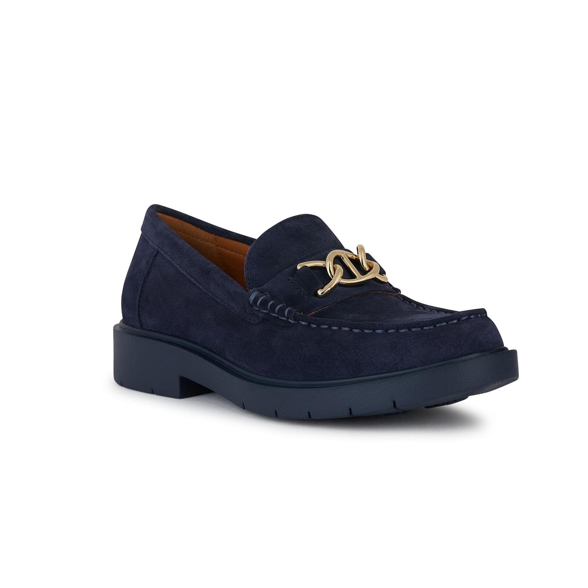 Geox Spherica Ec1 Moccassins D36QRC_00022 in Navy