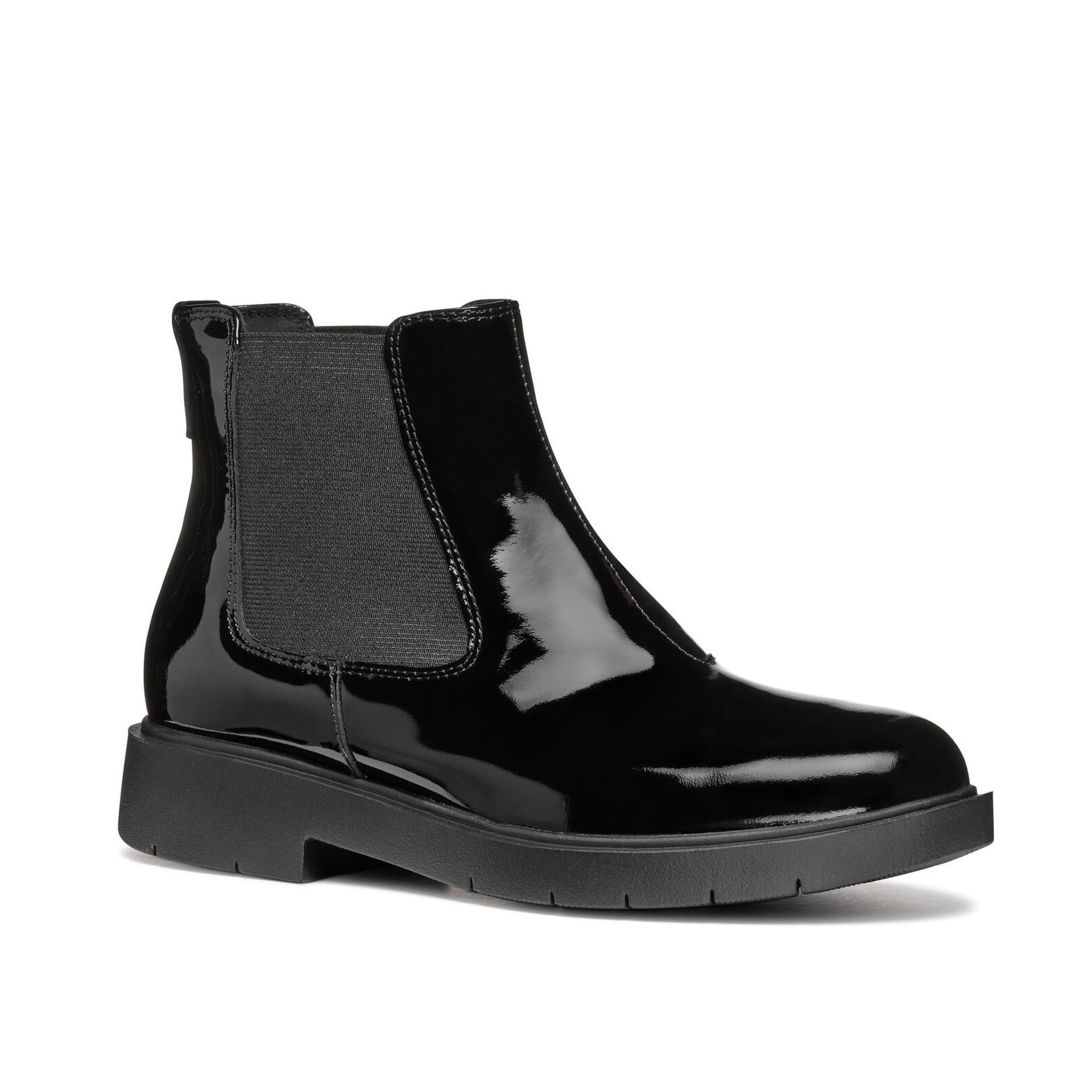 Geox Spherica Ec1 Ankle Boots D46QRE_00066 in Black