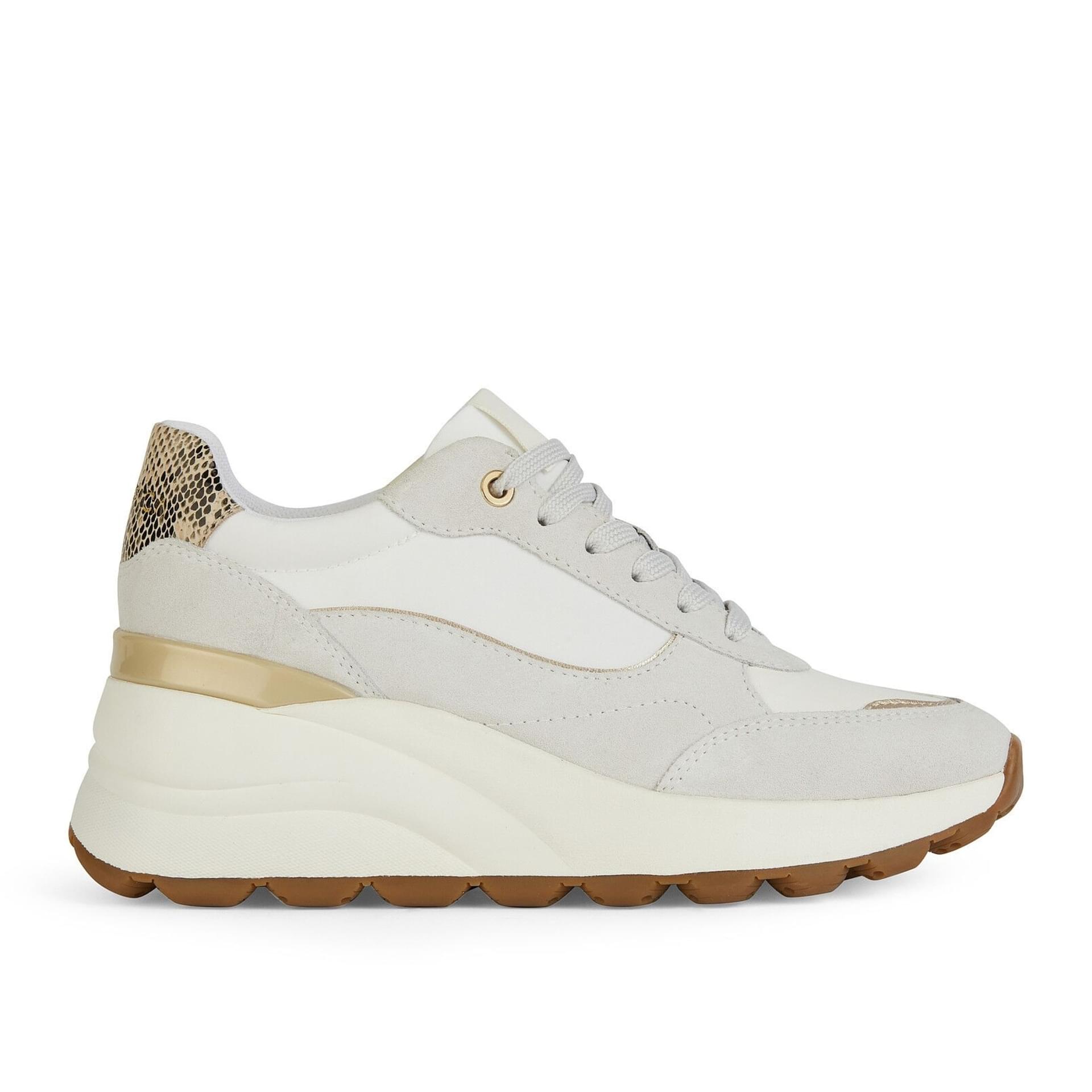 Geox Spherica Ec13 Sneakers D45WAA_022FU in Off White/White