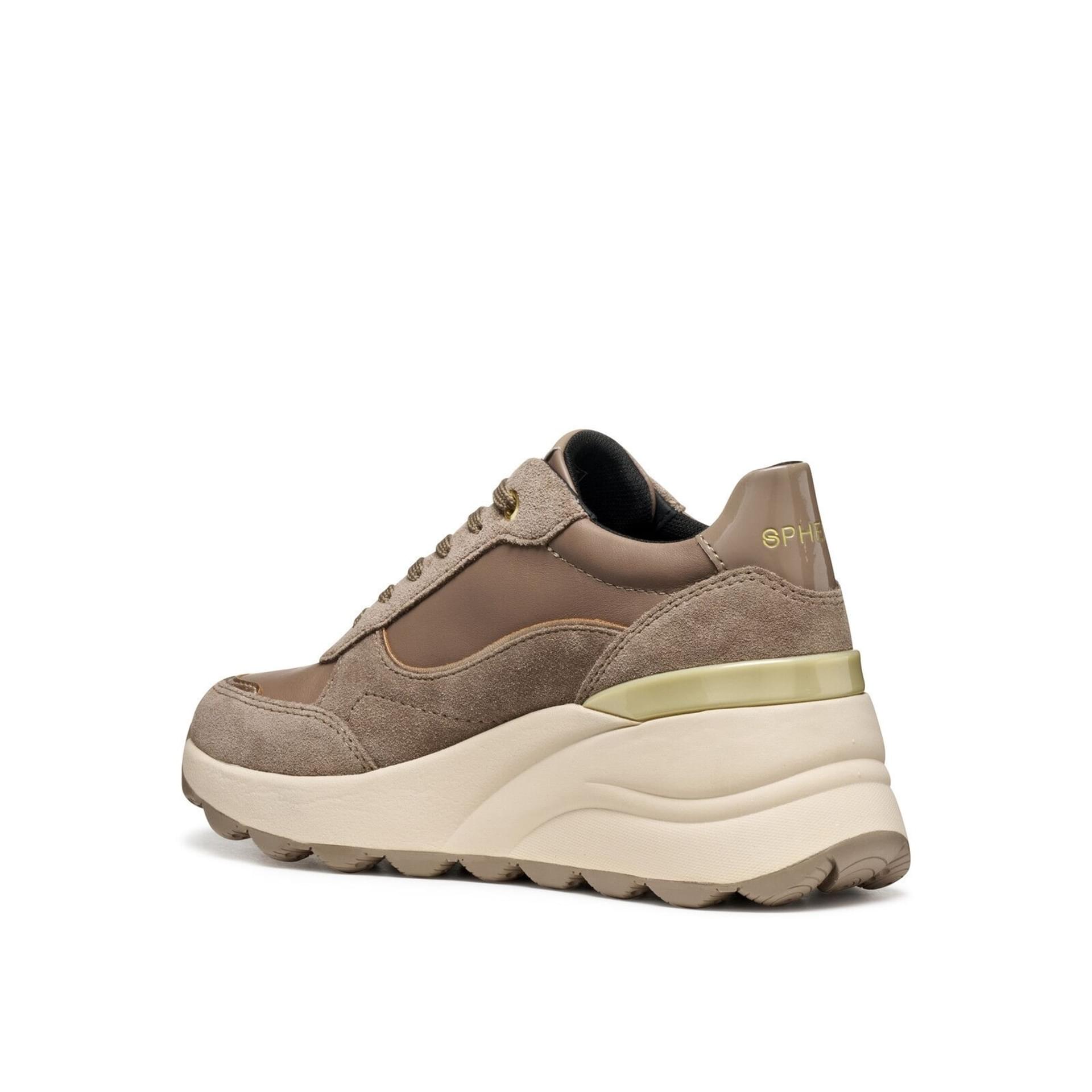 Geox Spherica Ec13 Sneakers D45WAA_08522 in Taupe