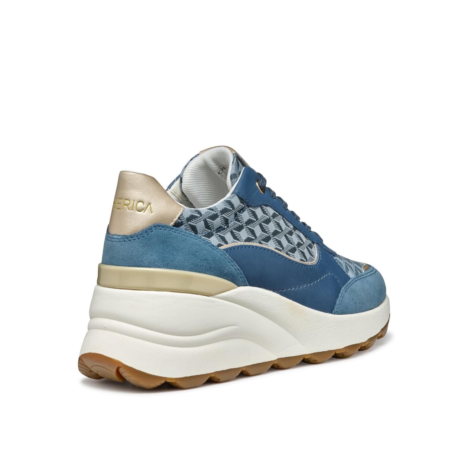 Geox Spherica Ec13 Sneakers D45WAA_085DS in Avio