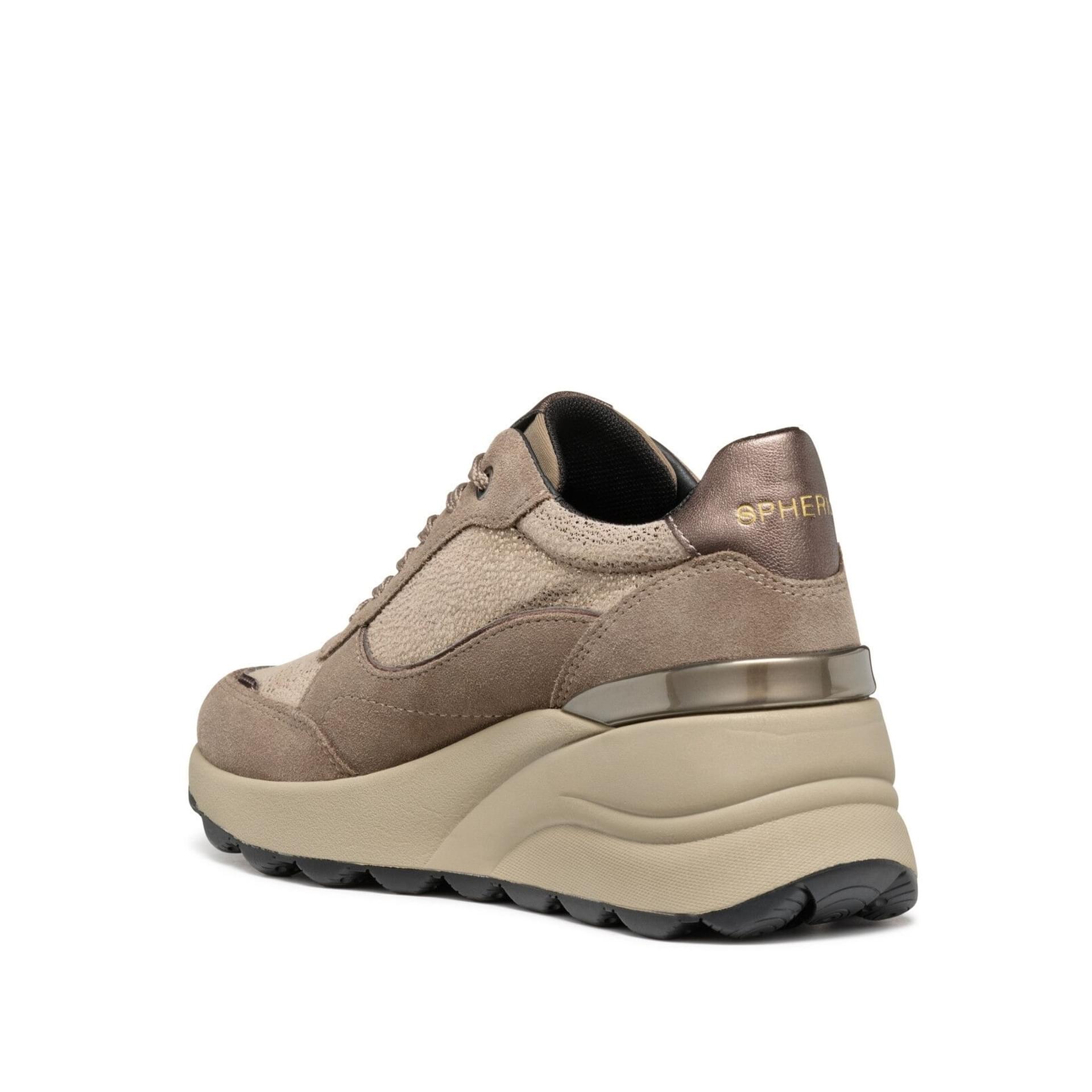 Geox Spherica Ec13 Sneakers D45WAA_0JS22 in Taupe