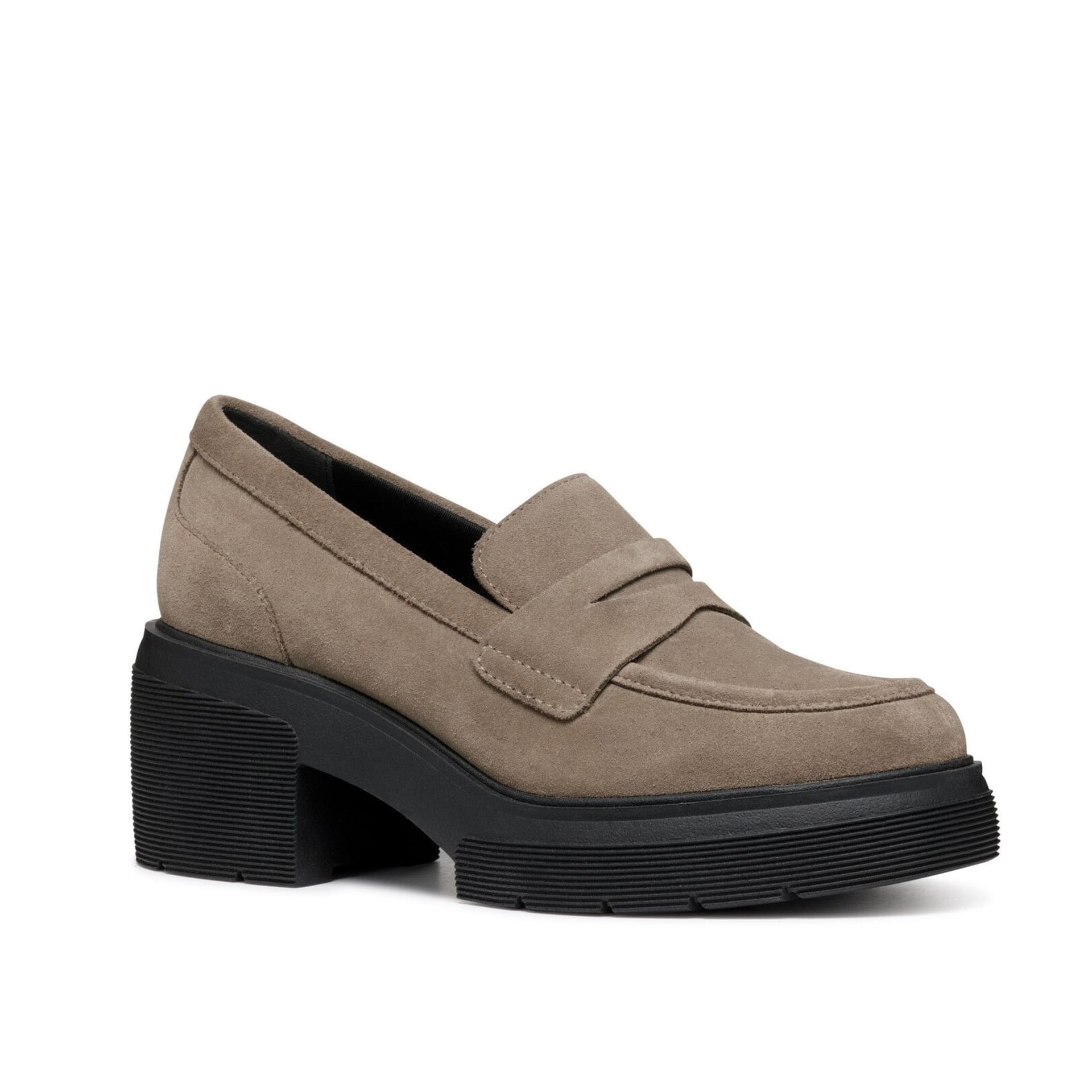 Geox Spherica Ec15 Moccassins D46WWD_00022 in Taupe