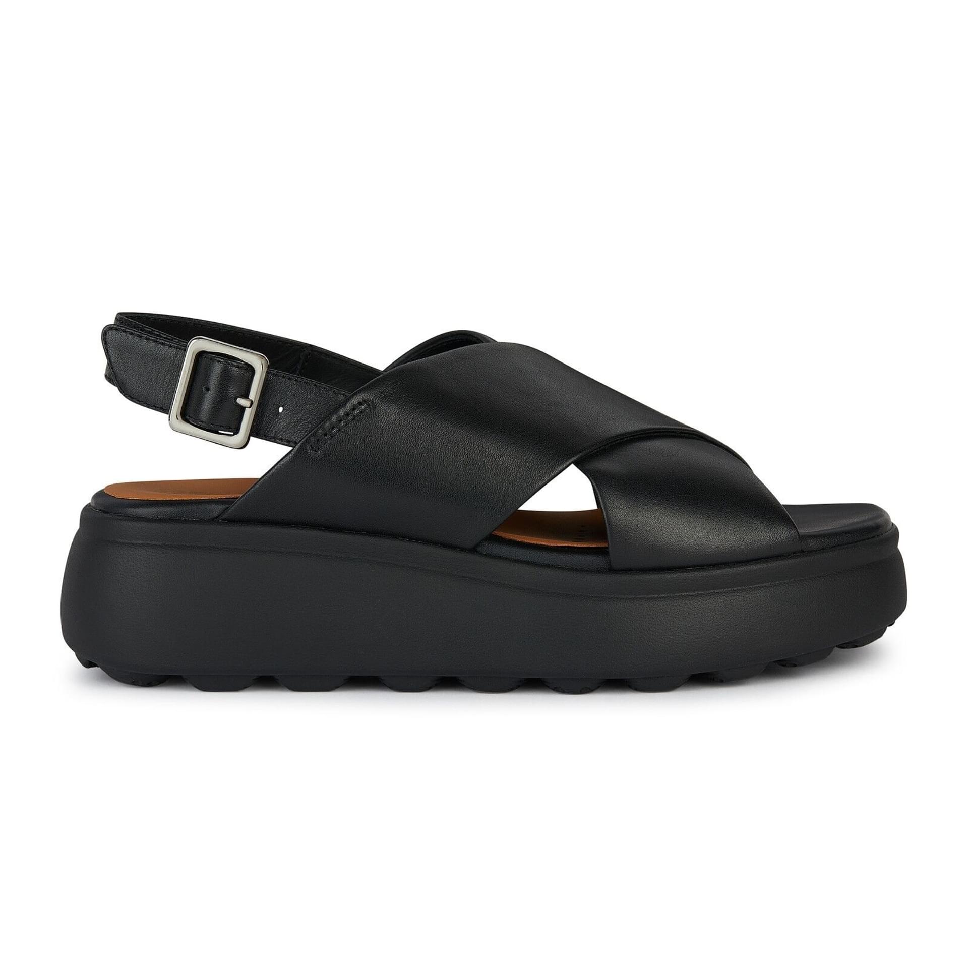 Geox Spherica Ec4.1 S Sandals D45D4A_00085 in Black