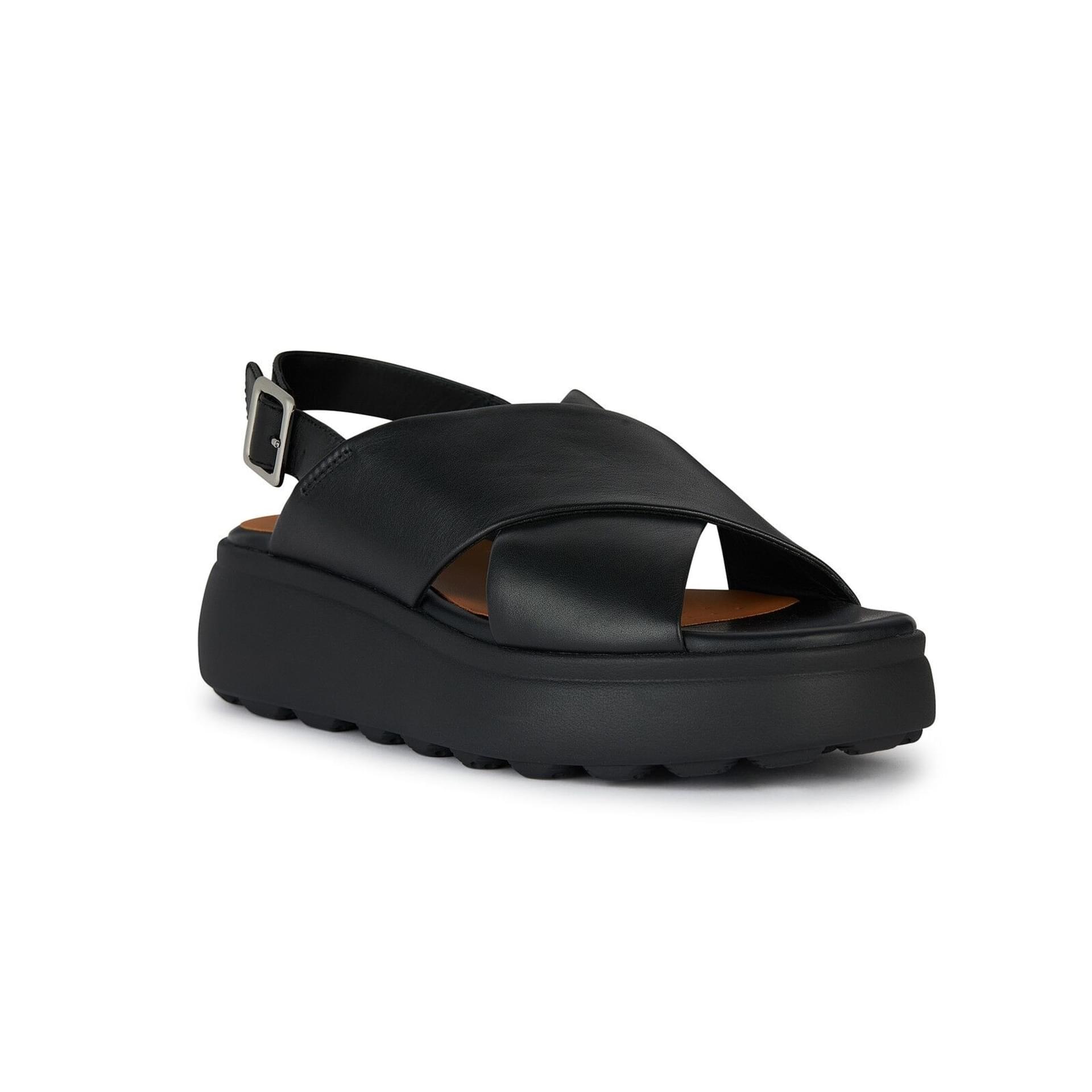 Geox Spherica Ec4.1 S Sandals D45D4A_00085 in Black