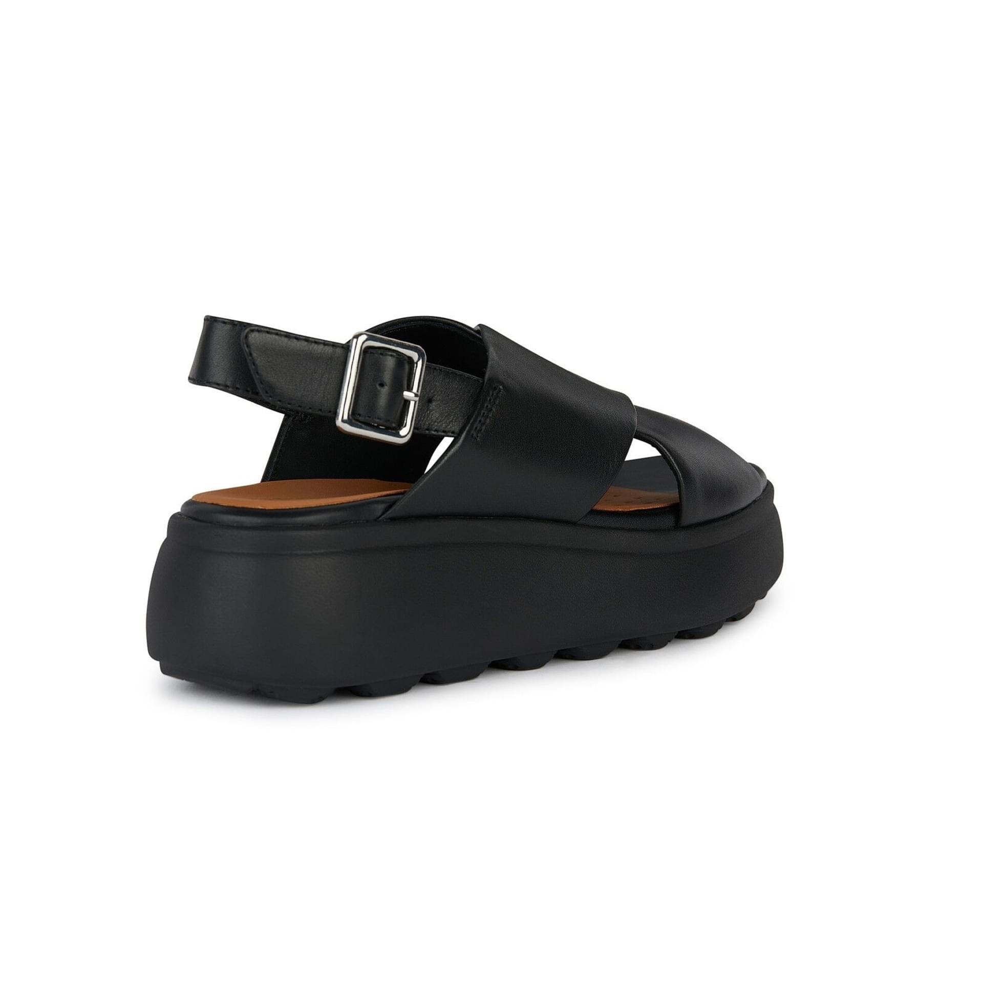 Geox Spherica Ec4.1 S Sandals D45D4A_00085 in Black