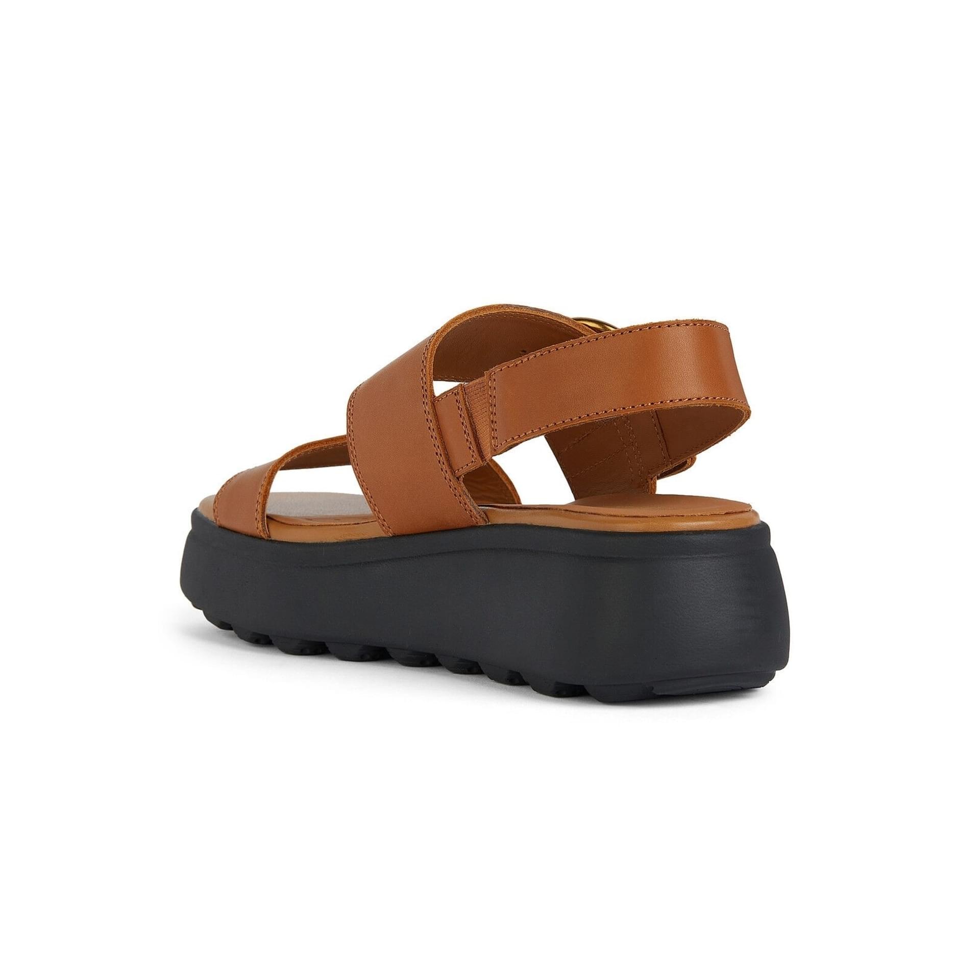 Geox Spherica Ec4.1 S Sandals D45D4B_00043 in Cognac