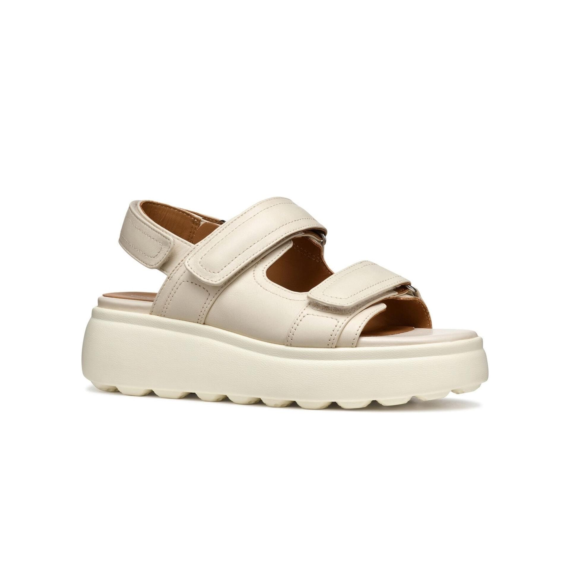 Geox Spherica Ec4.1 S Sandals D55D4B_00085 in Papyrus