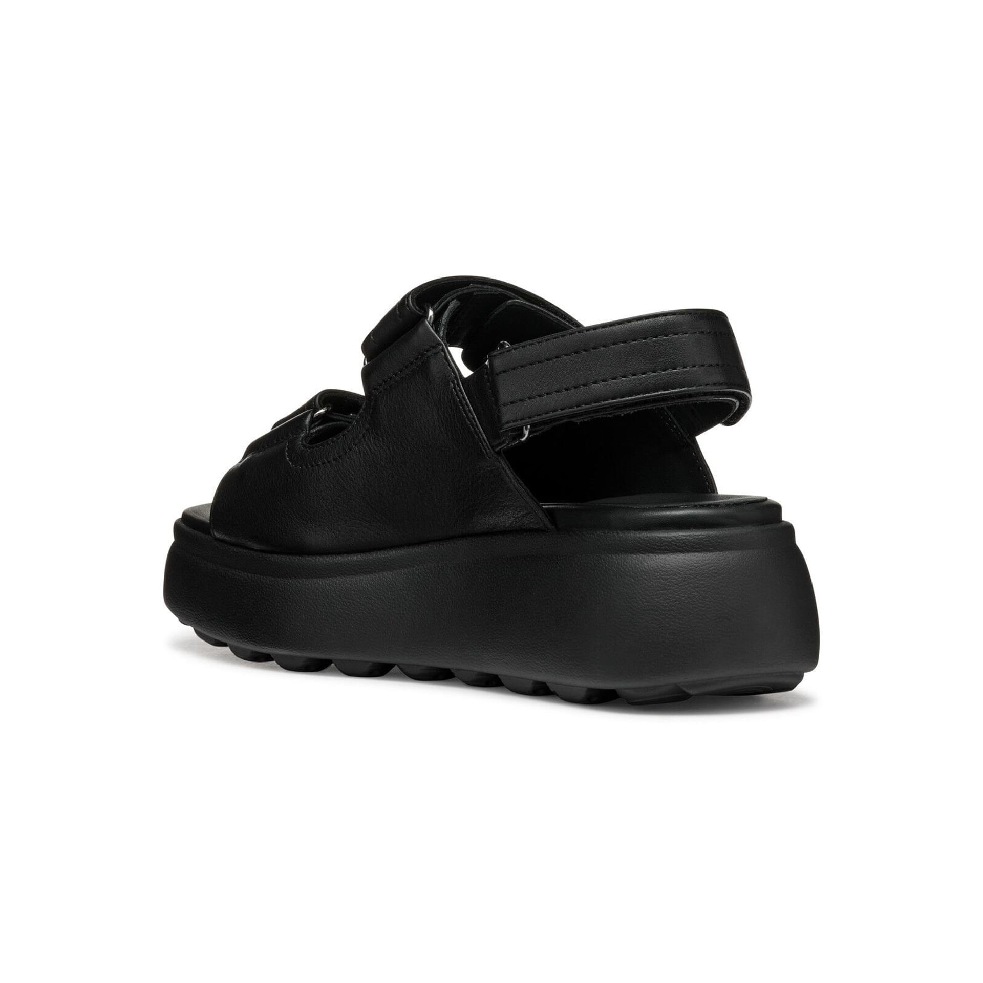 Geox Spherica Ec4.1 S Sandals D55D4B_00085 in Black