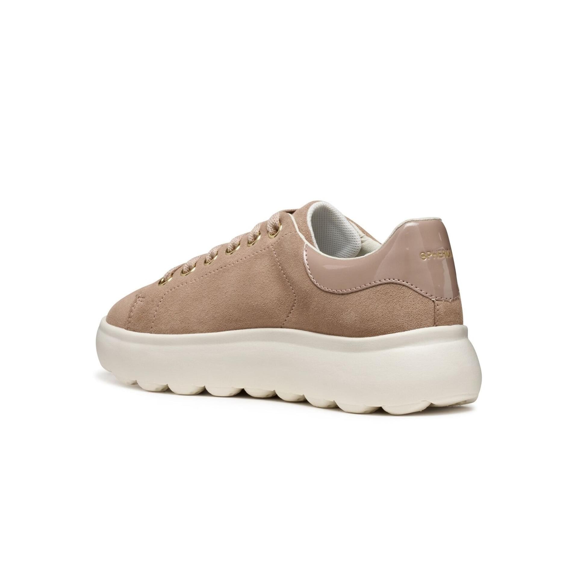 Geox Spherica Ec4.1 Sneakers D45TCD_022HH in Antique Rose/Taupe