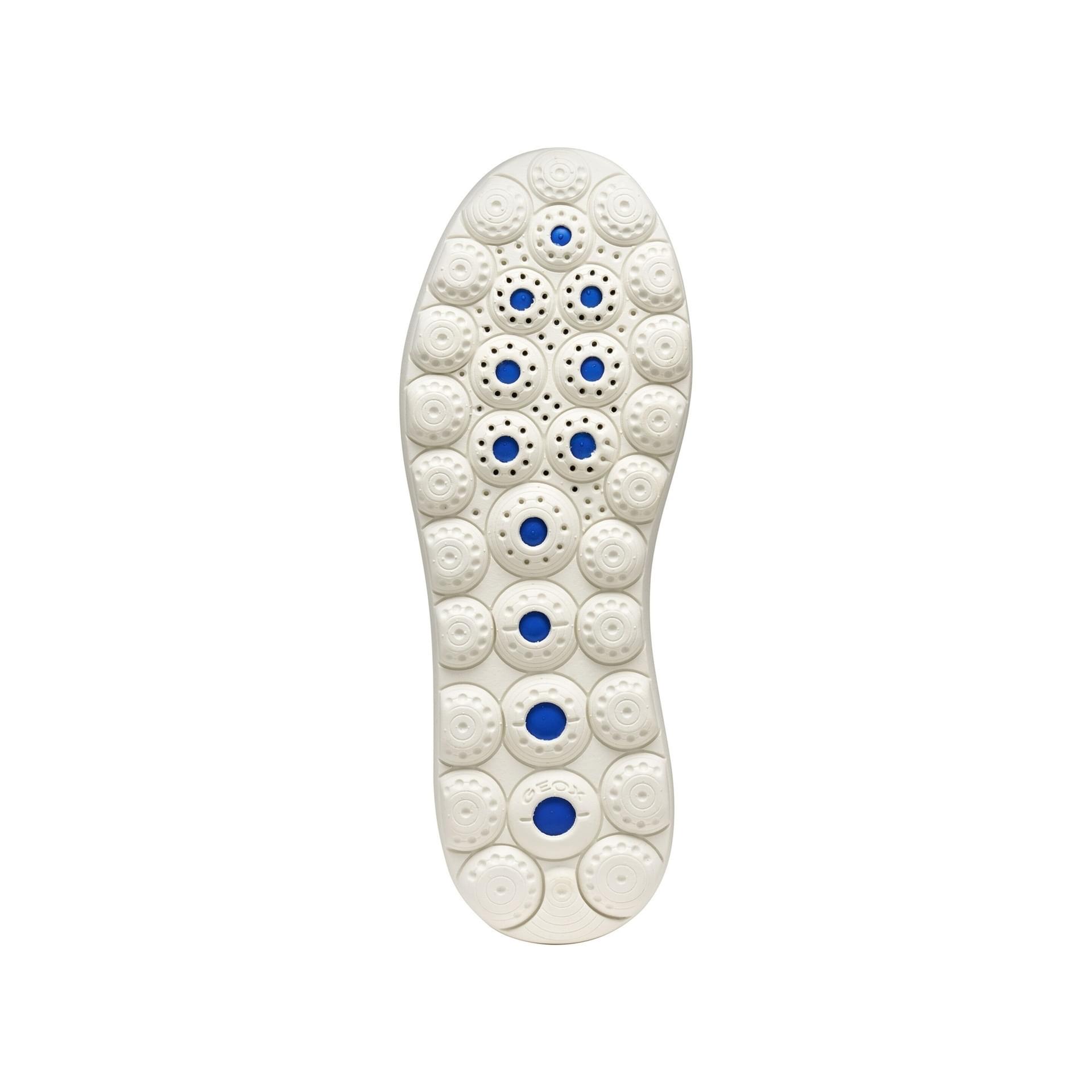 Geox Spherica Ec4.1 Sneakers D45TCD_085BN in White/Light Gold