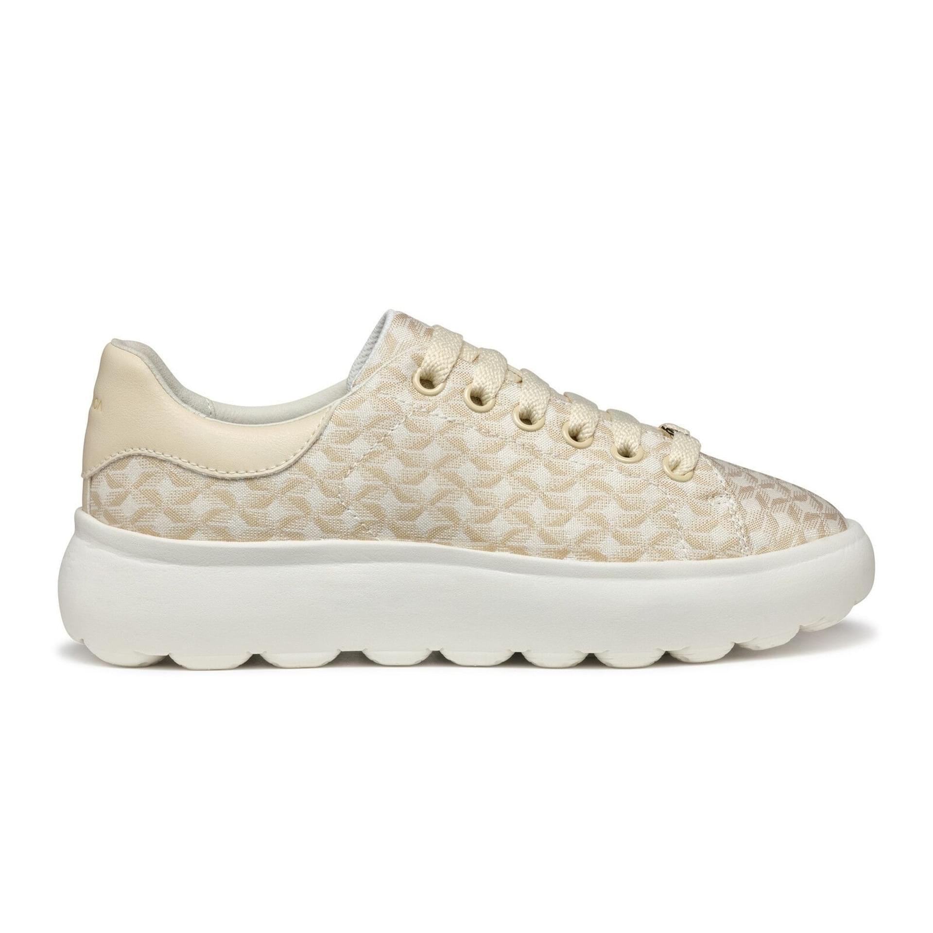 Geox Spherica Ec4.1 Sneakers D55TCD_0DSBC in Papyrus