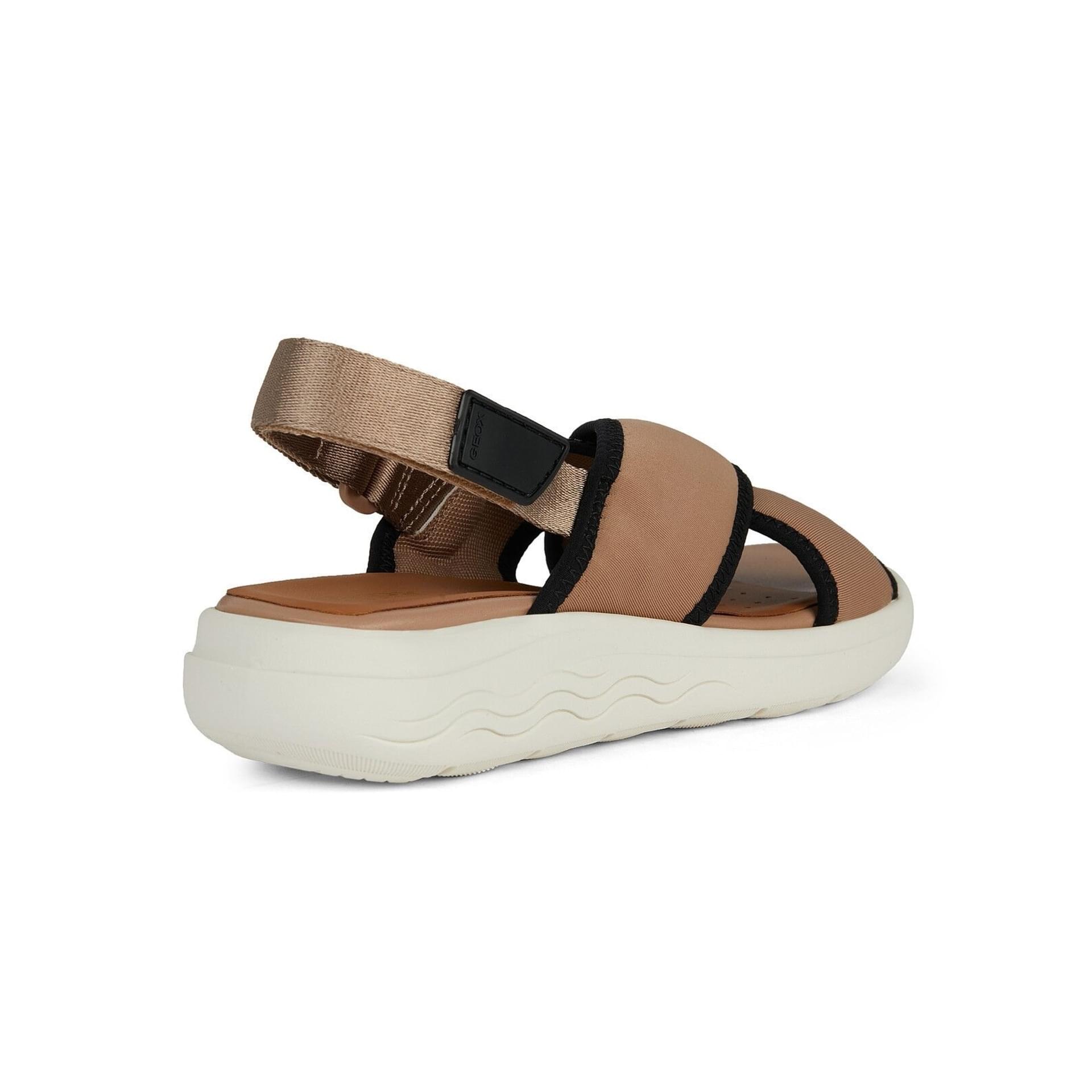 Geox Spherica Ec5 Sandals D45SVD_00011 in Dark Skin