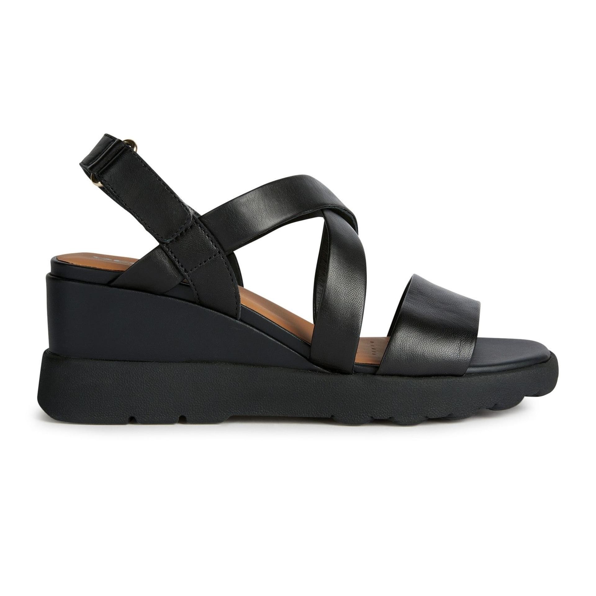 Geox Spherica Ec6 Sandals D35G0D_000TU in Black