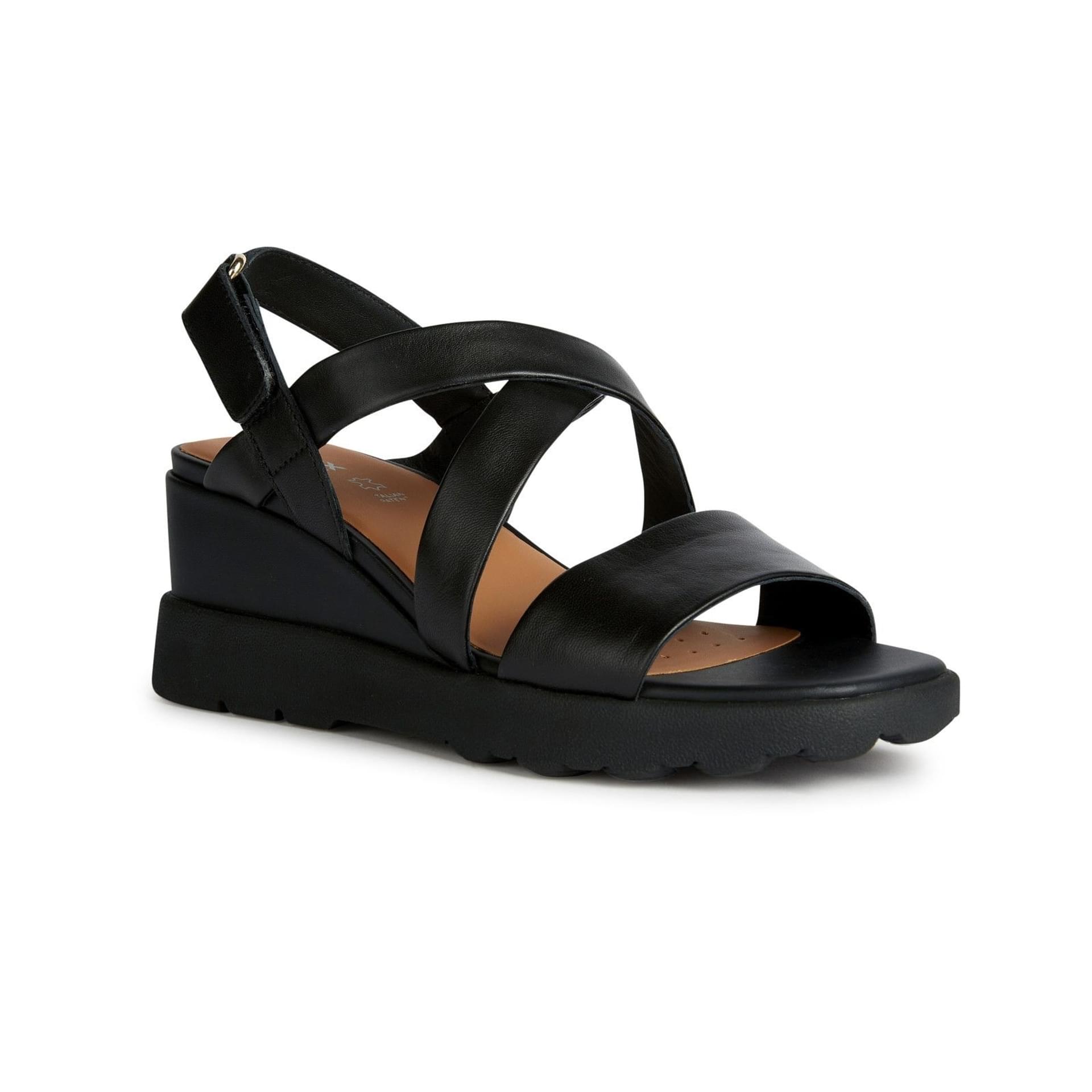 Geox Spherica Ec6 Sandals D35G0D_000TU in Black