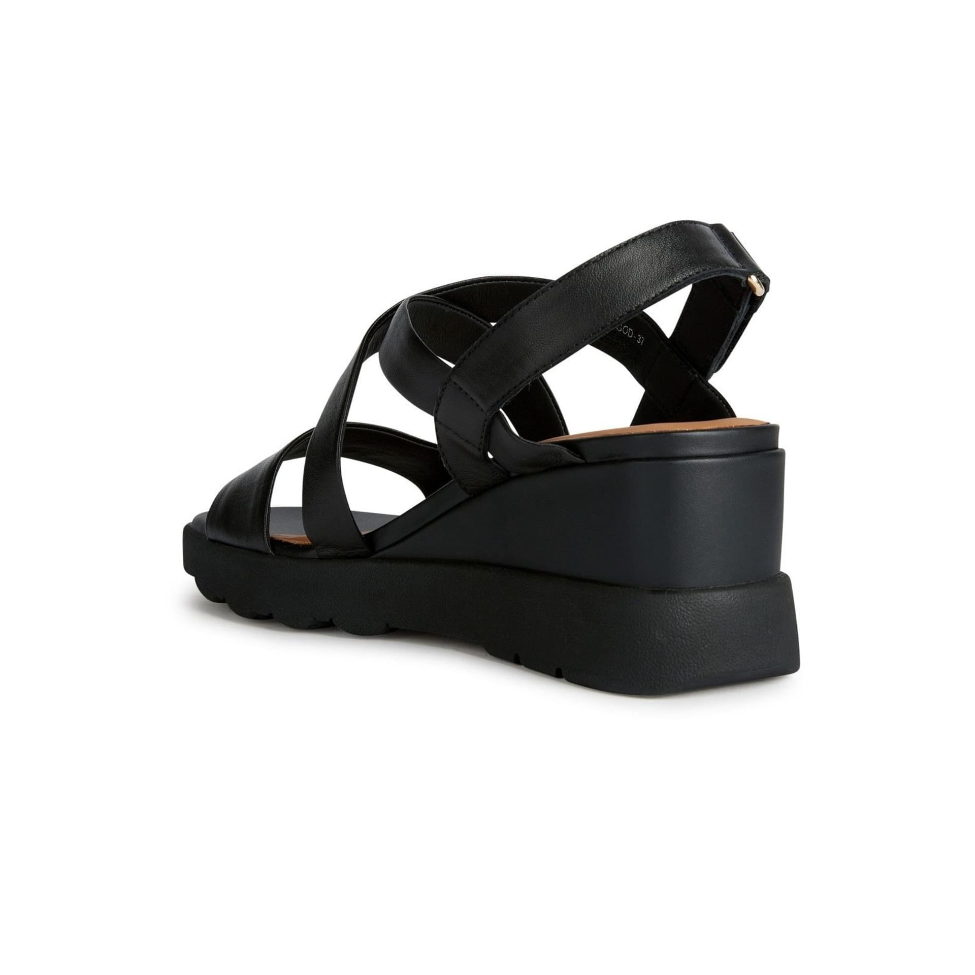 Geox Spherica Ec6 Sandals D35G0D_000TU in Black