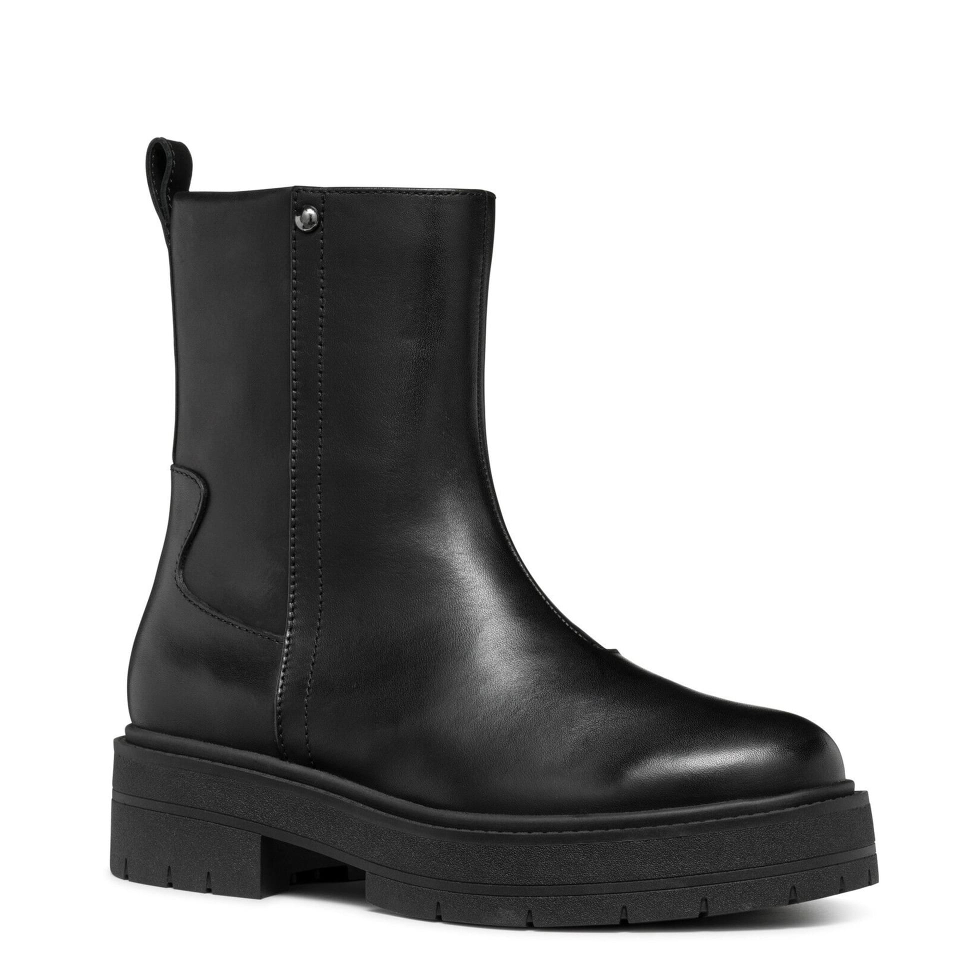 Geox Spherica Ec7 Ankle Boots D36VDA_00043 in Black