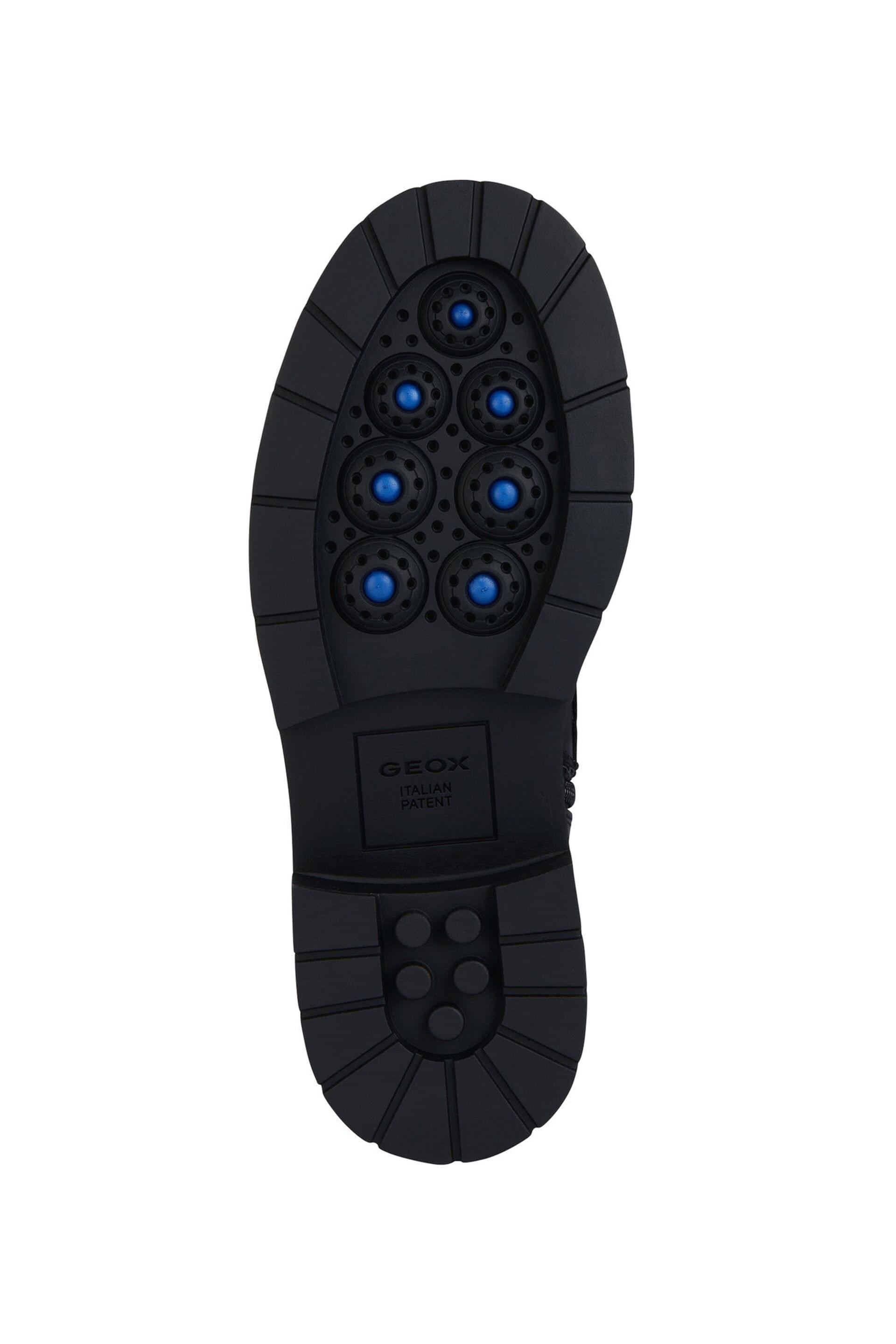 Geox Spherica Ec7 Enkellaarsjes D36VDJ_00043 in Black