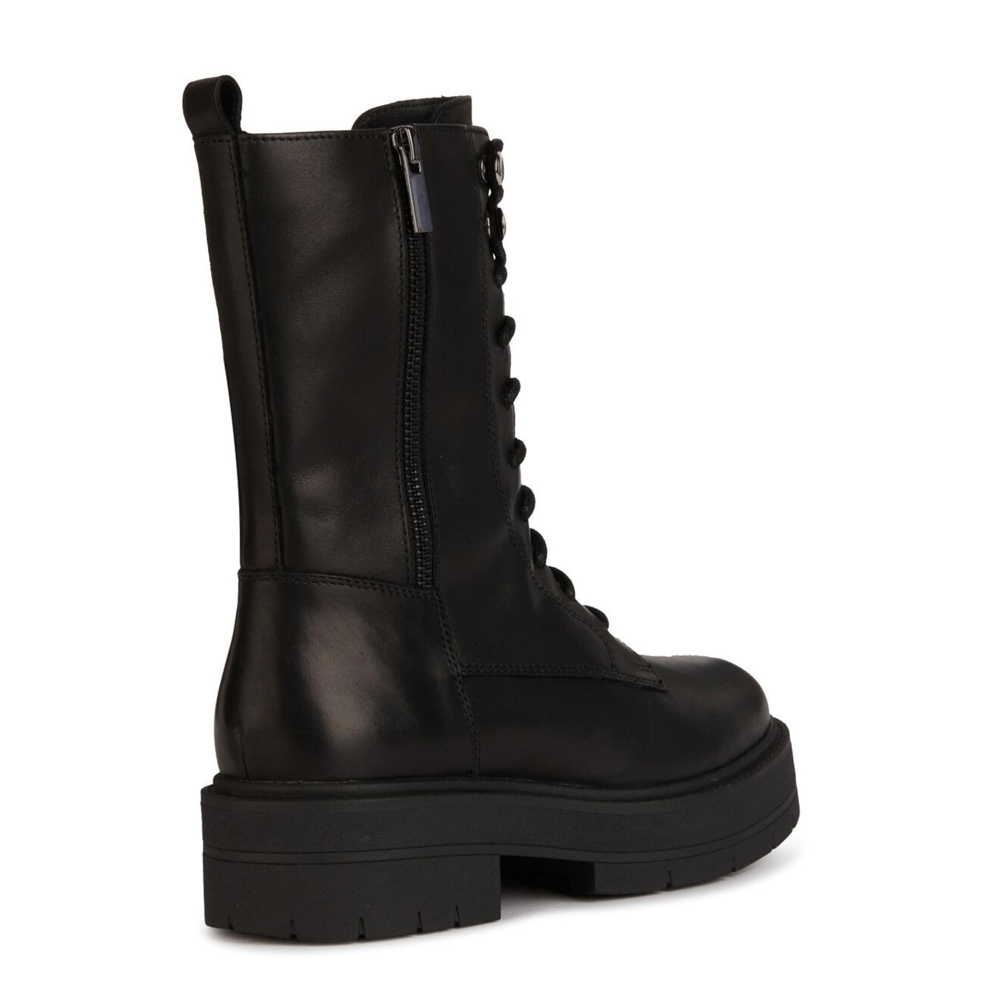 Geox Spherica Ec7 Ankle Boots D36VDM_00043 in Black