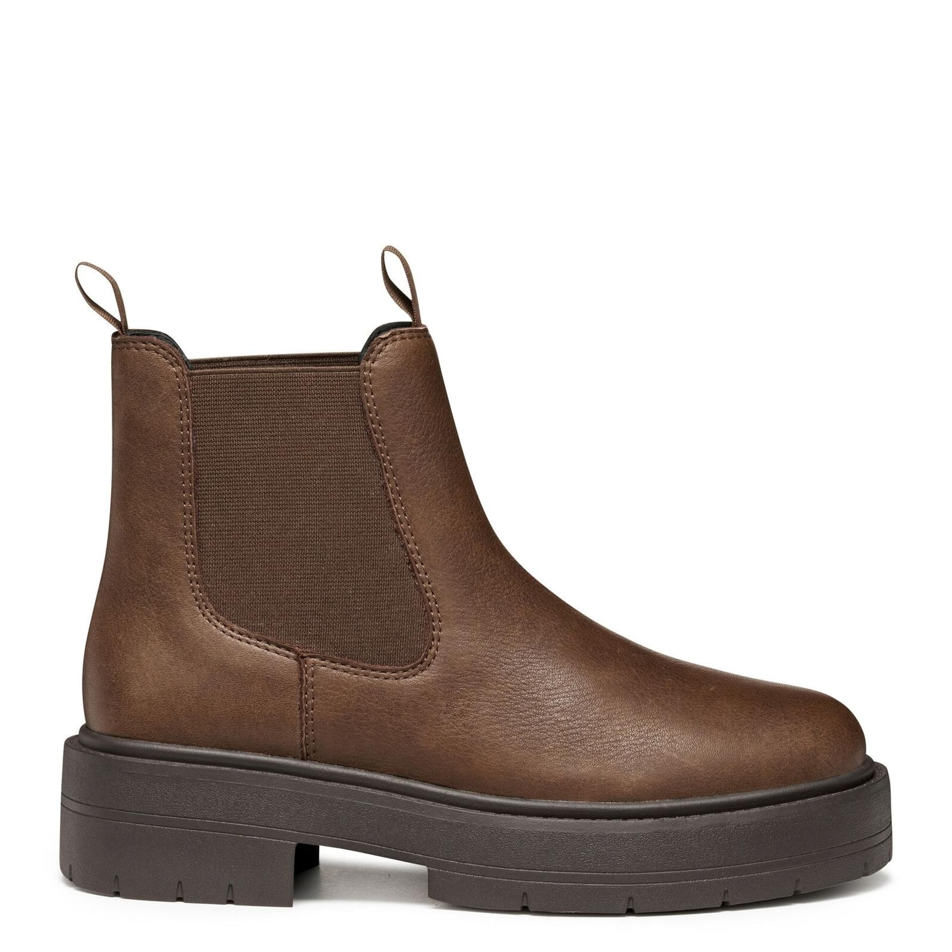 Geox Spherica Ec7 Ankle Boots D56VDA_00085 in Dark Brown