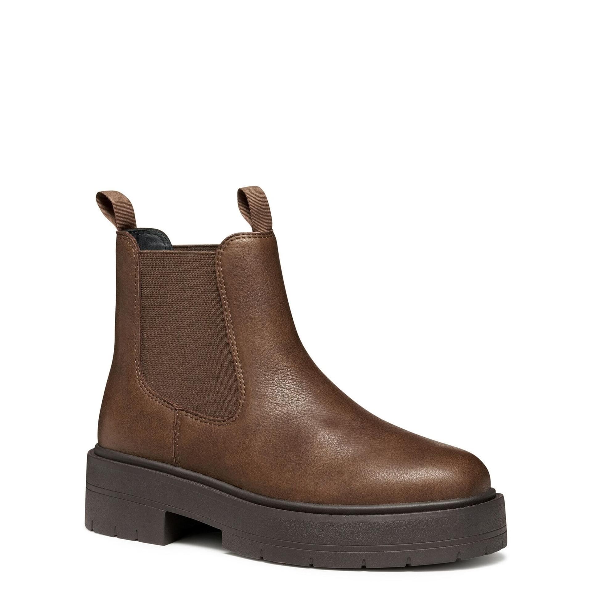 Geox Spherica Ec7 Ankle Boots D56VDA_00085 in Dark Brown