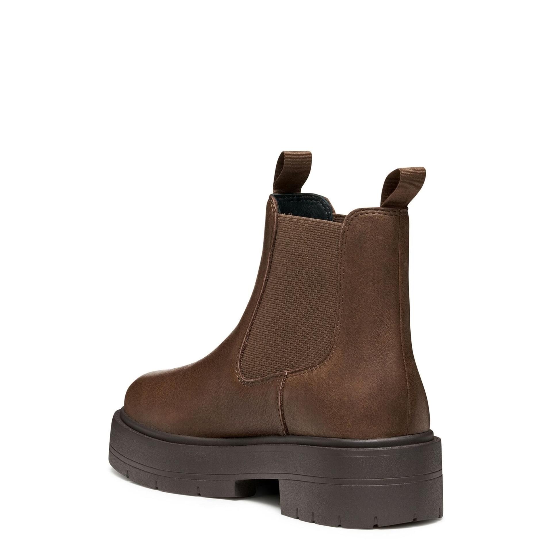 Geox Spherica Ec7 Ankle Boots D56VDA_00085 in Dark Brown