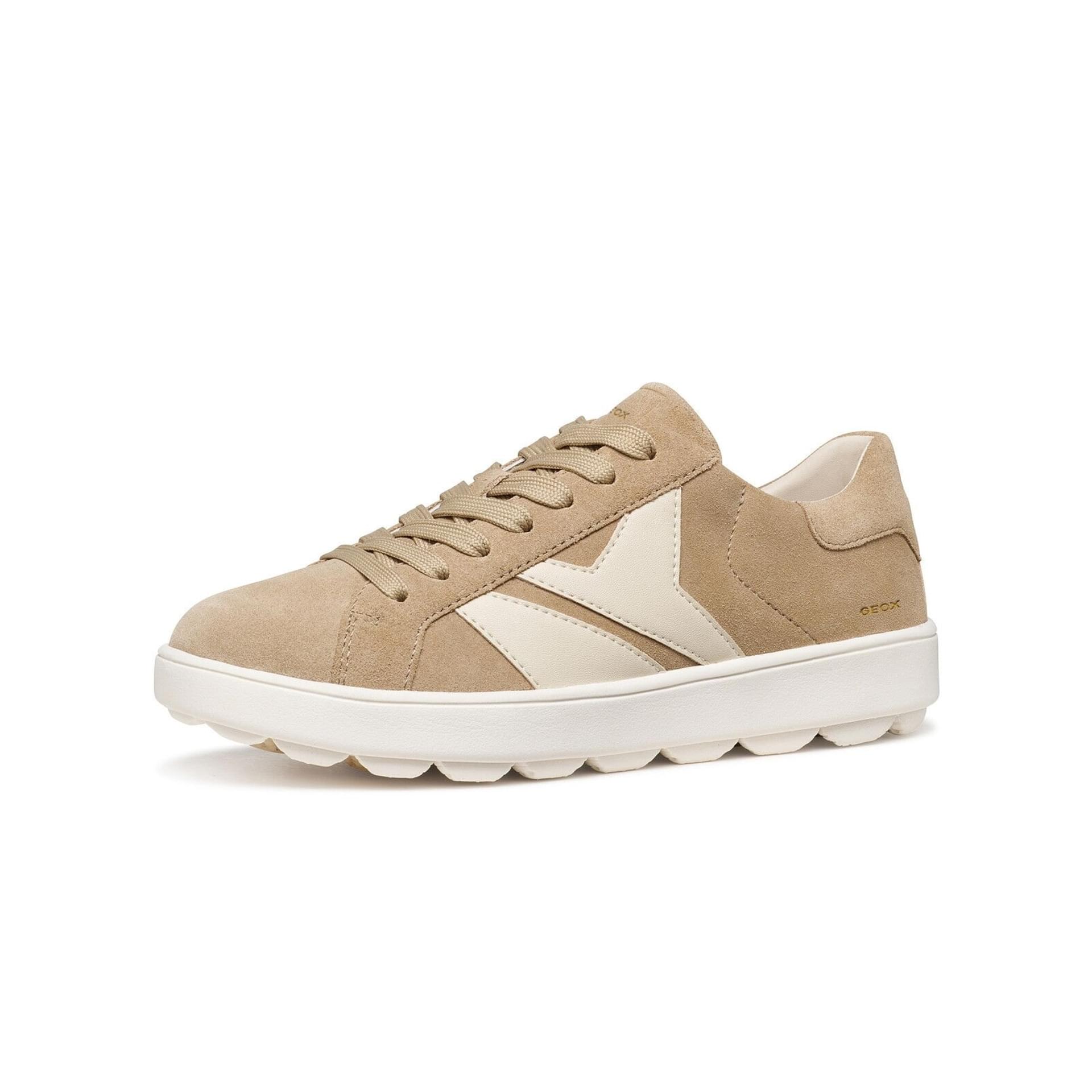 Geox Spherica Ecub-1 B Sneakers D65PJB_0229B in Cream/Papyrus