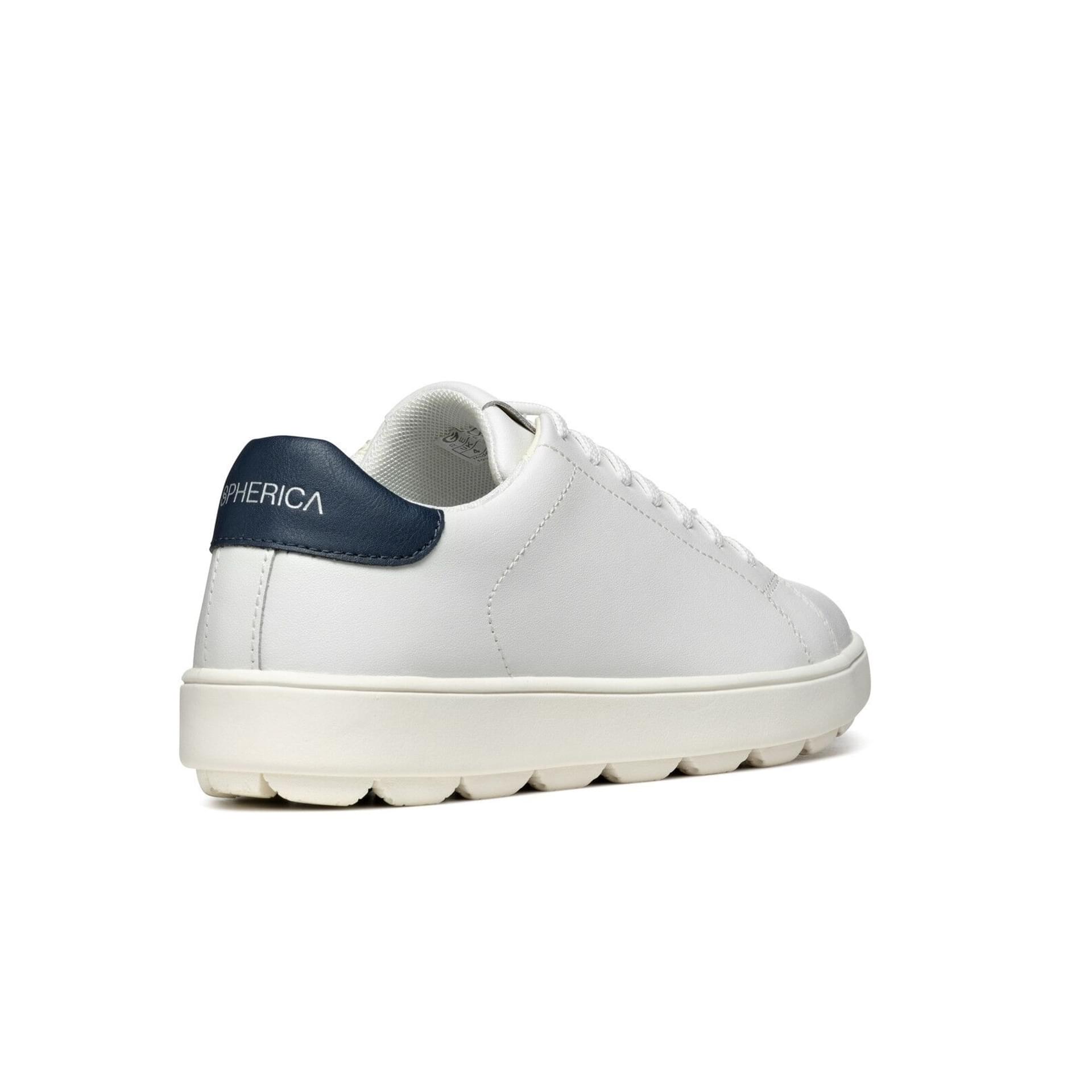 Geox Spherica Ecub-1 Sneakers D45WEA_09BBC in White/Navy