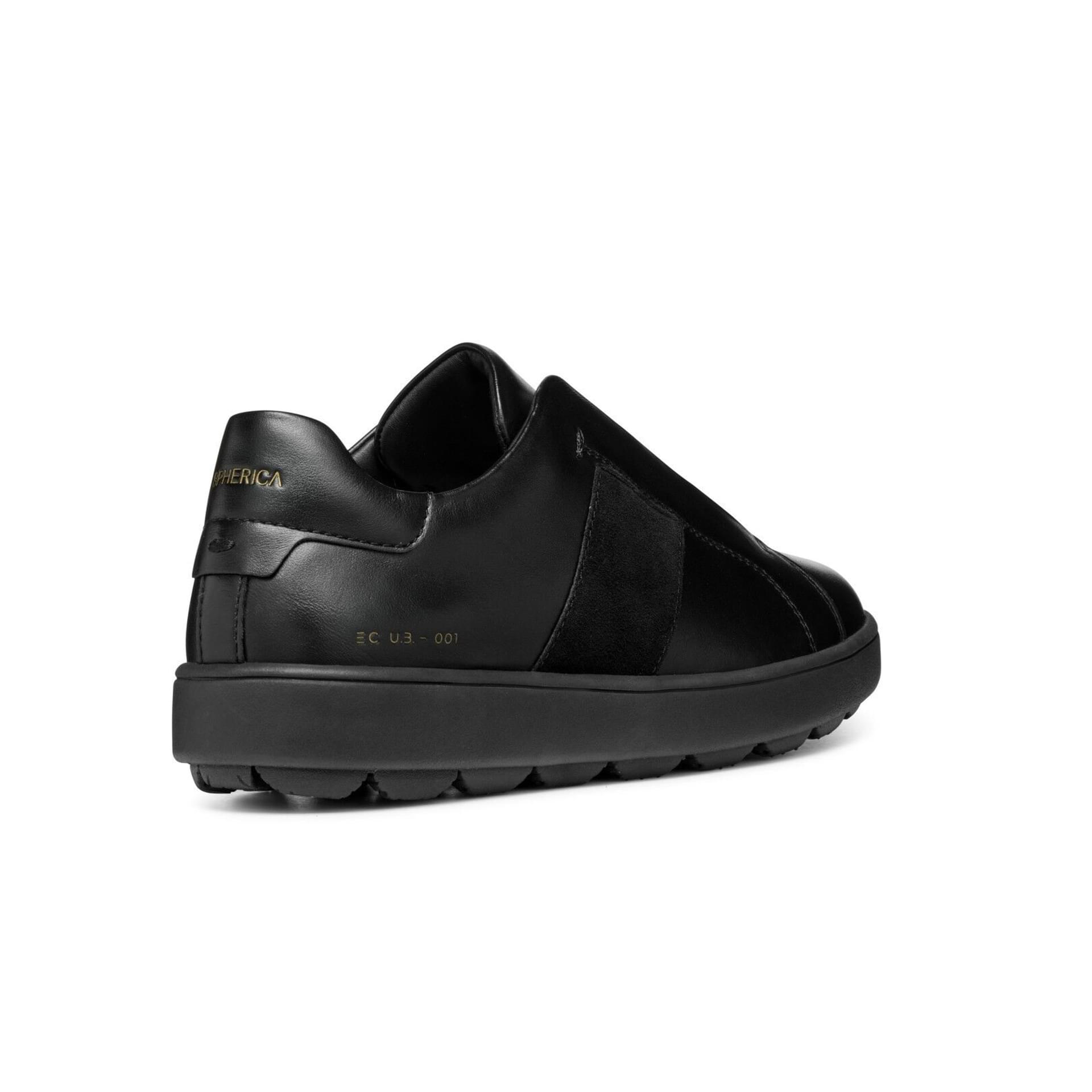 Geox Spherica Ecub-1 Sneakers D46WED_08522 in Black