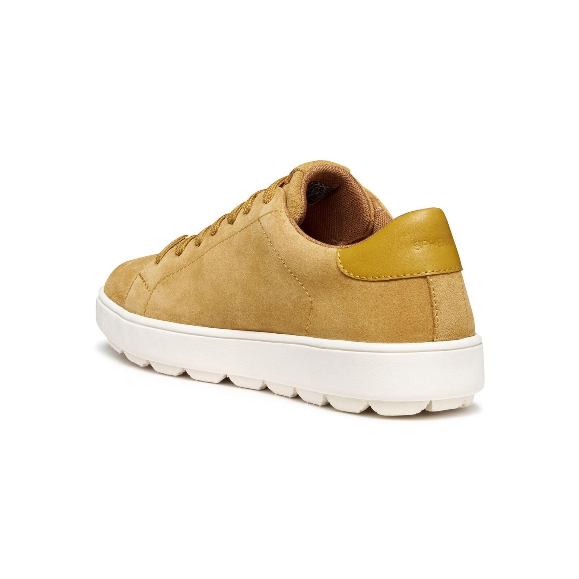 Geox Spherica Ecub-1 Sneakers D55WEB_022BC in Yellow