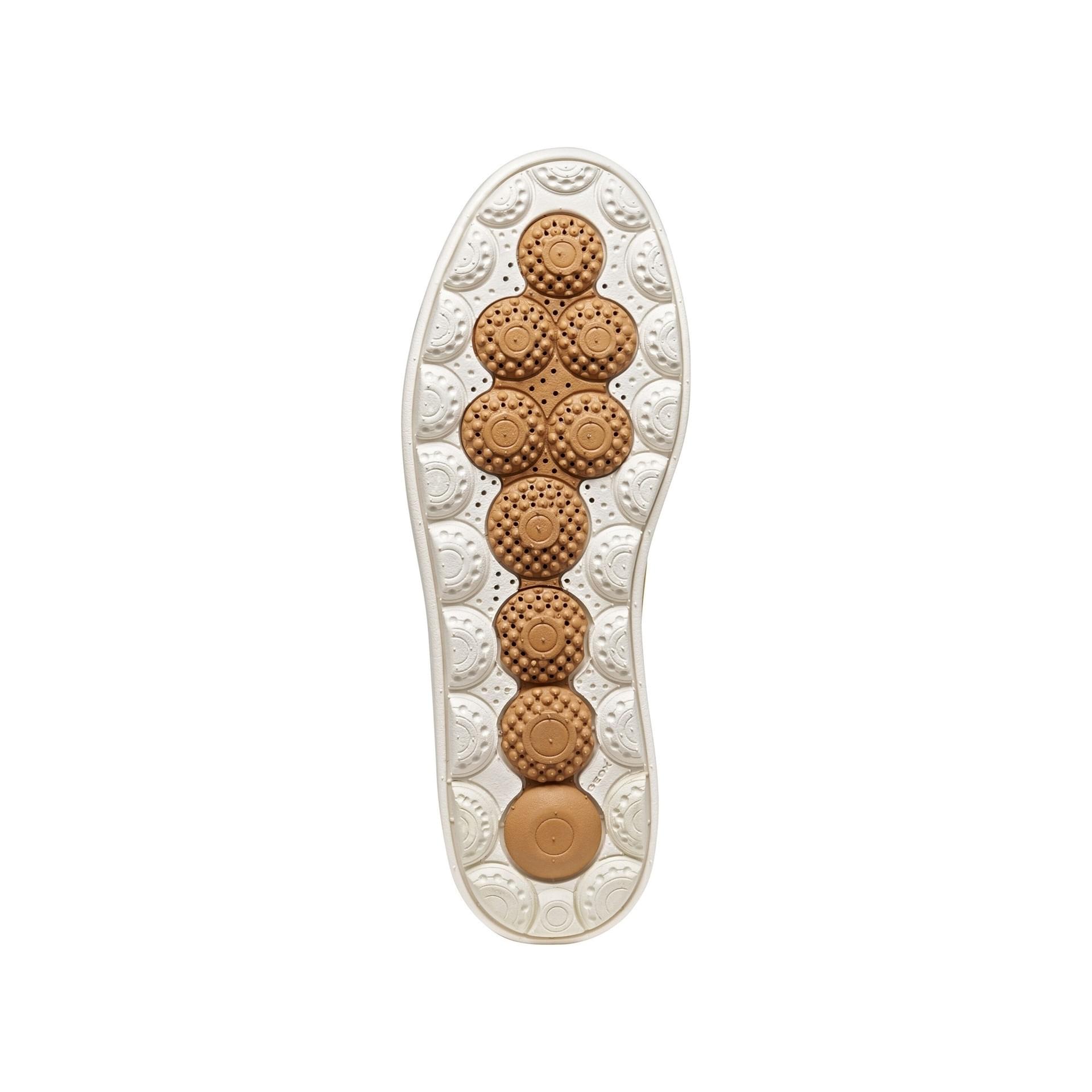 Geox Spherica Ecub-1 Sneakers D55WEB_022BC in Yellow