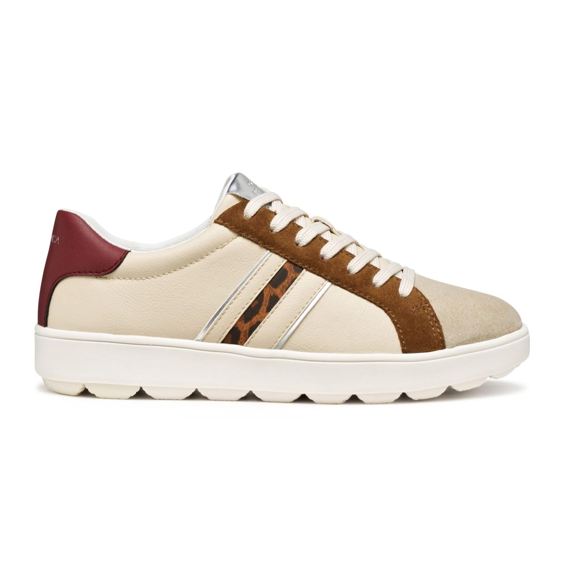 Geox Spherica Ecub-1 Sneakers D56WEA_05422 in Papyrus/Mud