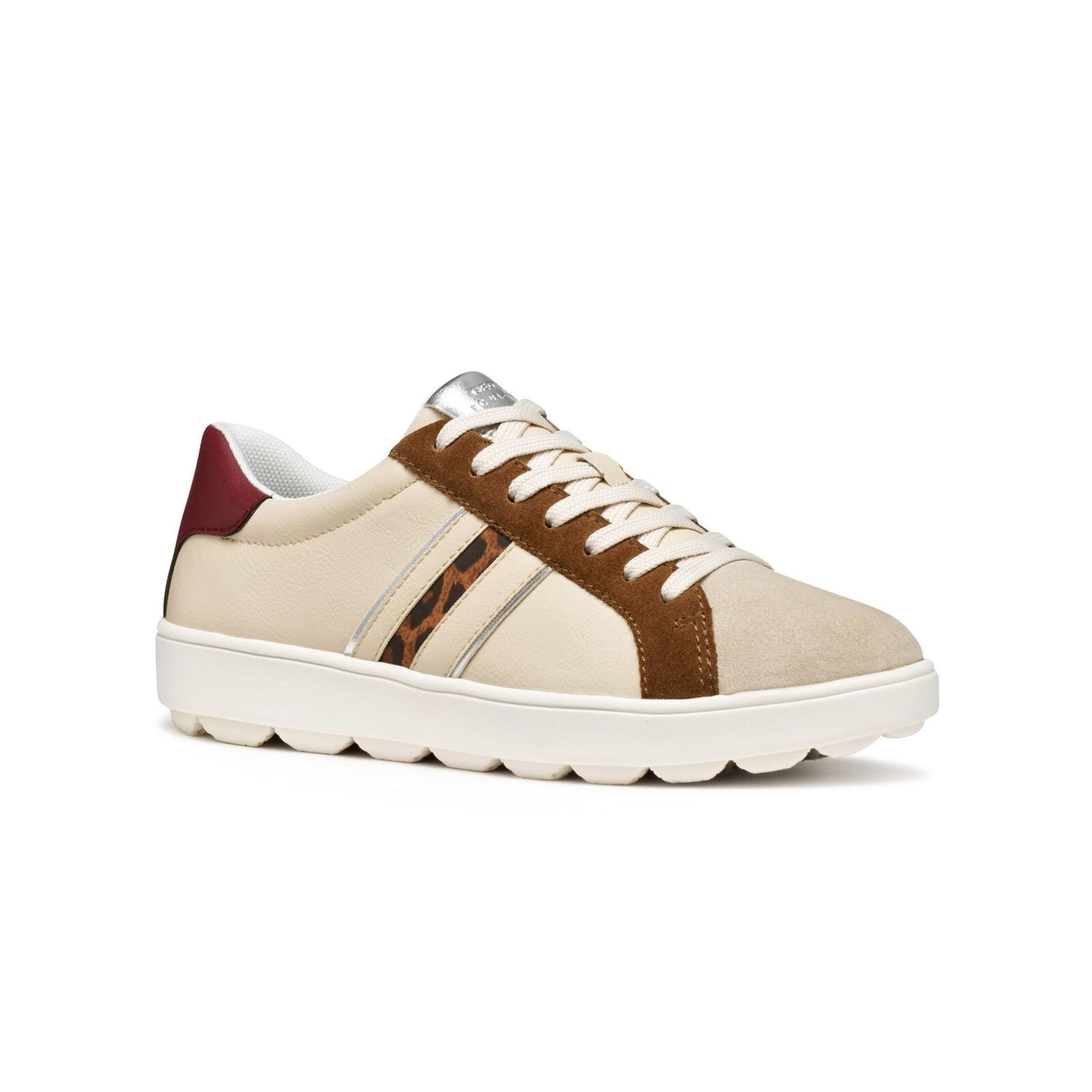 Geox Spherica Ecub-1 Sneakers D56WEA_05422 in Papyrus/Mud