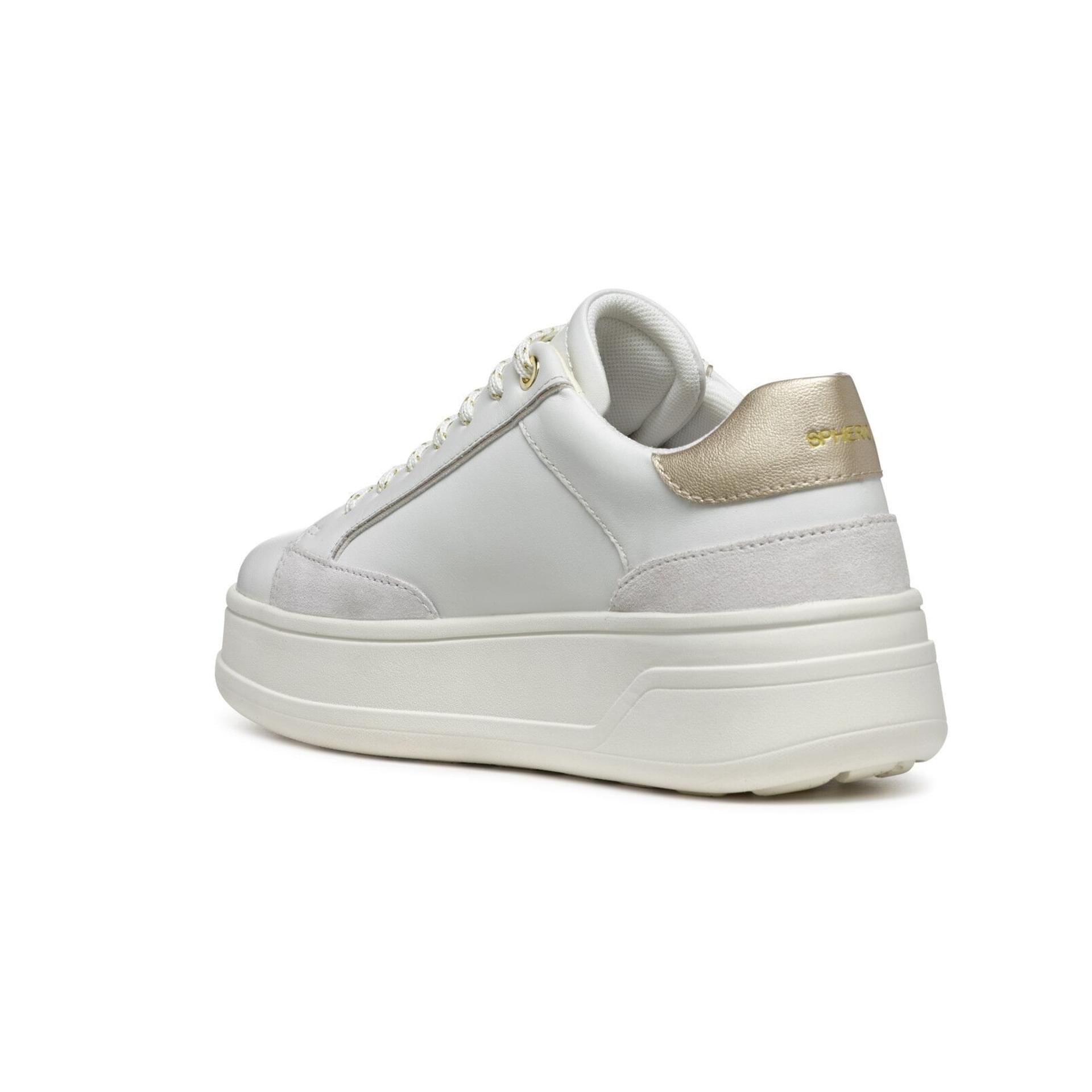 Geox Spherica Ecub-2 Sneakers D46WVE_08522 in White