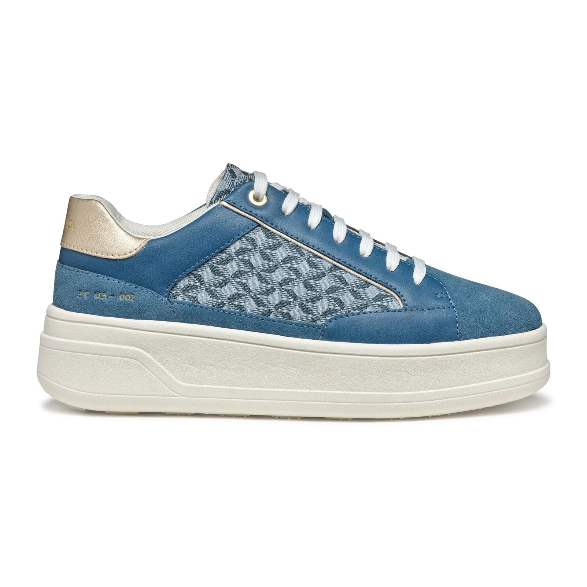 Geox Spherica Ecub-2 Sneakers D55WVC_0CK22 in Avio