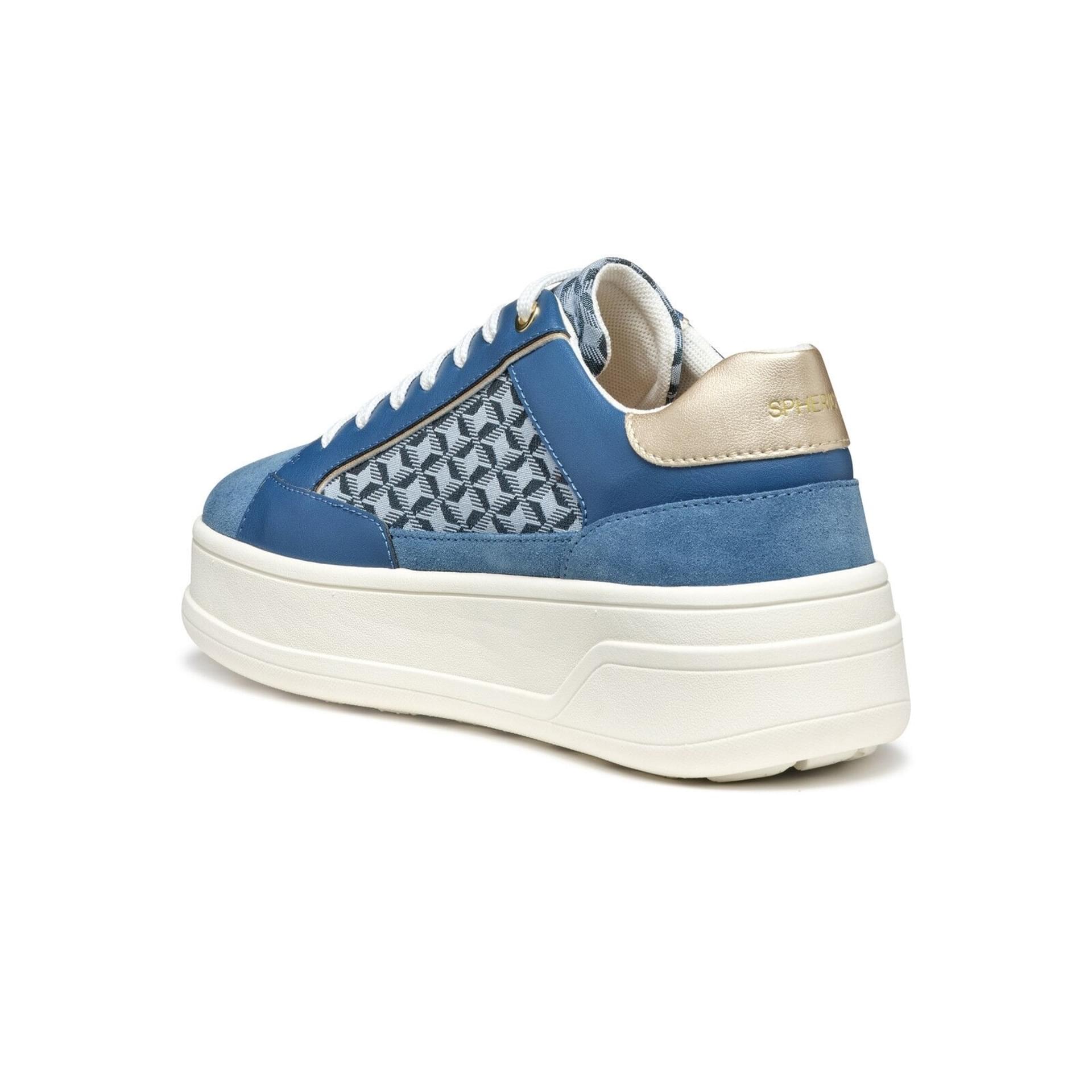 Geox Spherica Ecub-2 Sneakers D55WVC_0CK22 in Avio