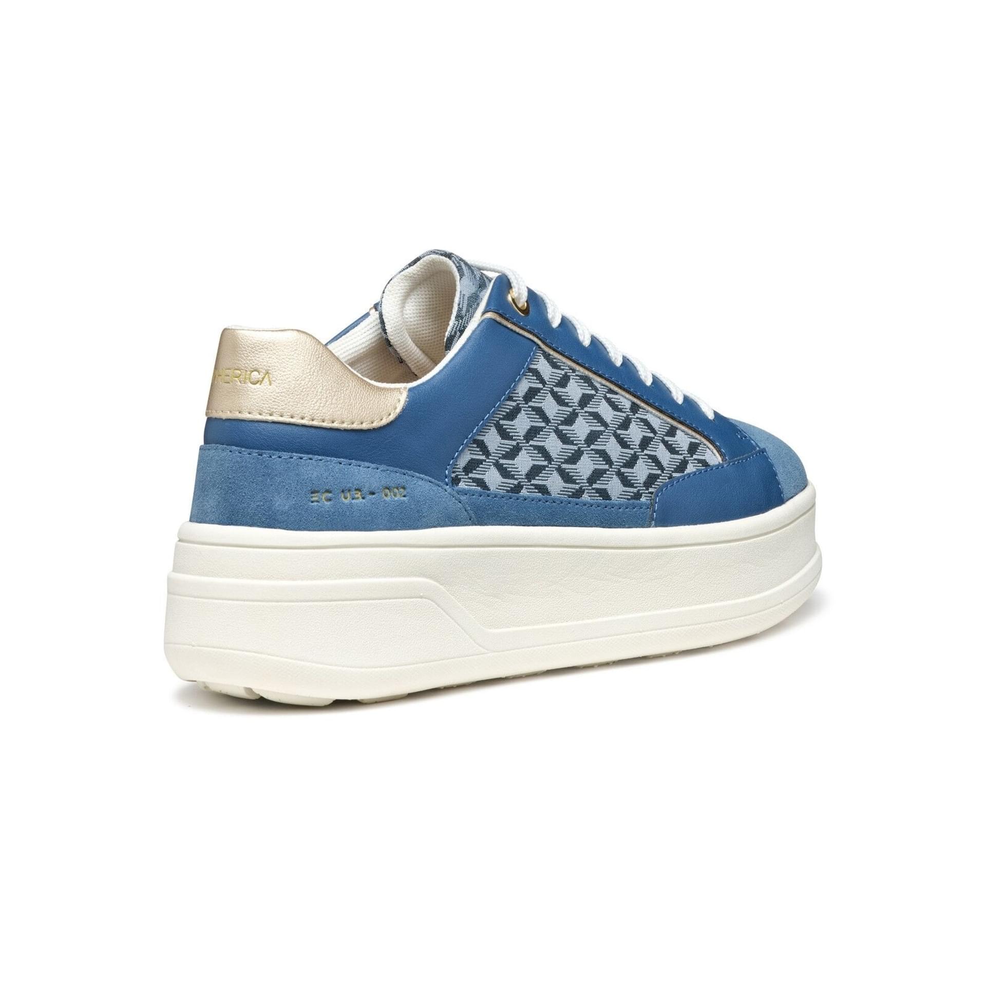 Geox Spherica Ecub-2 Sneakers D55WVC_0CK22 in Avio