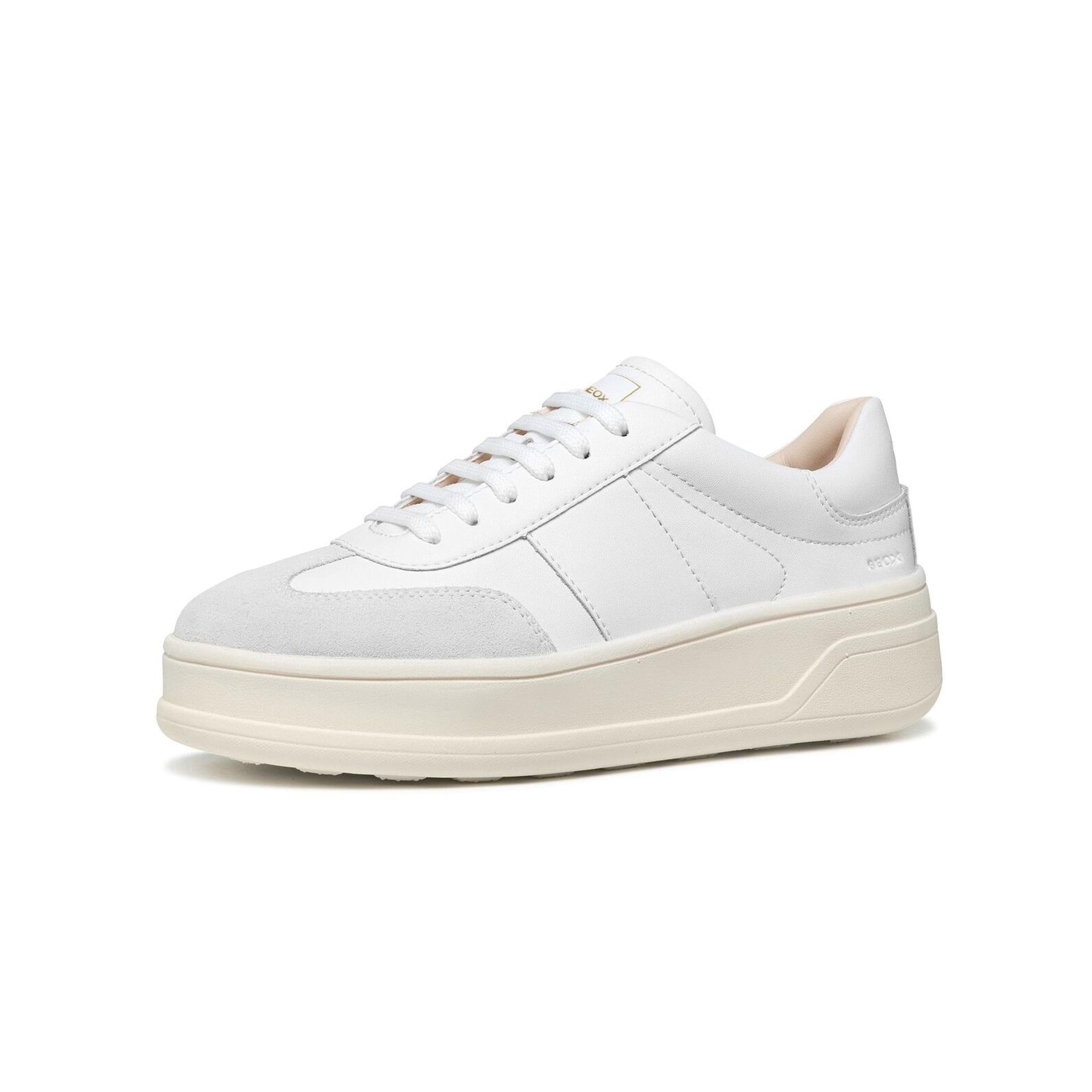 Geox Spherica Ecub-2 Sneakers D65WVA_09B22 in White/Off White