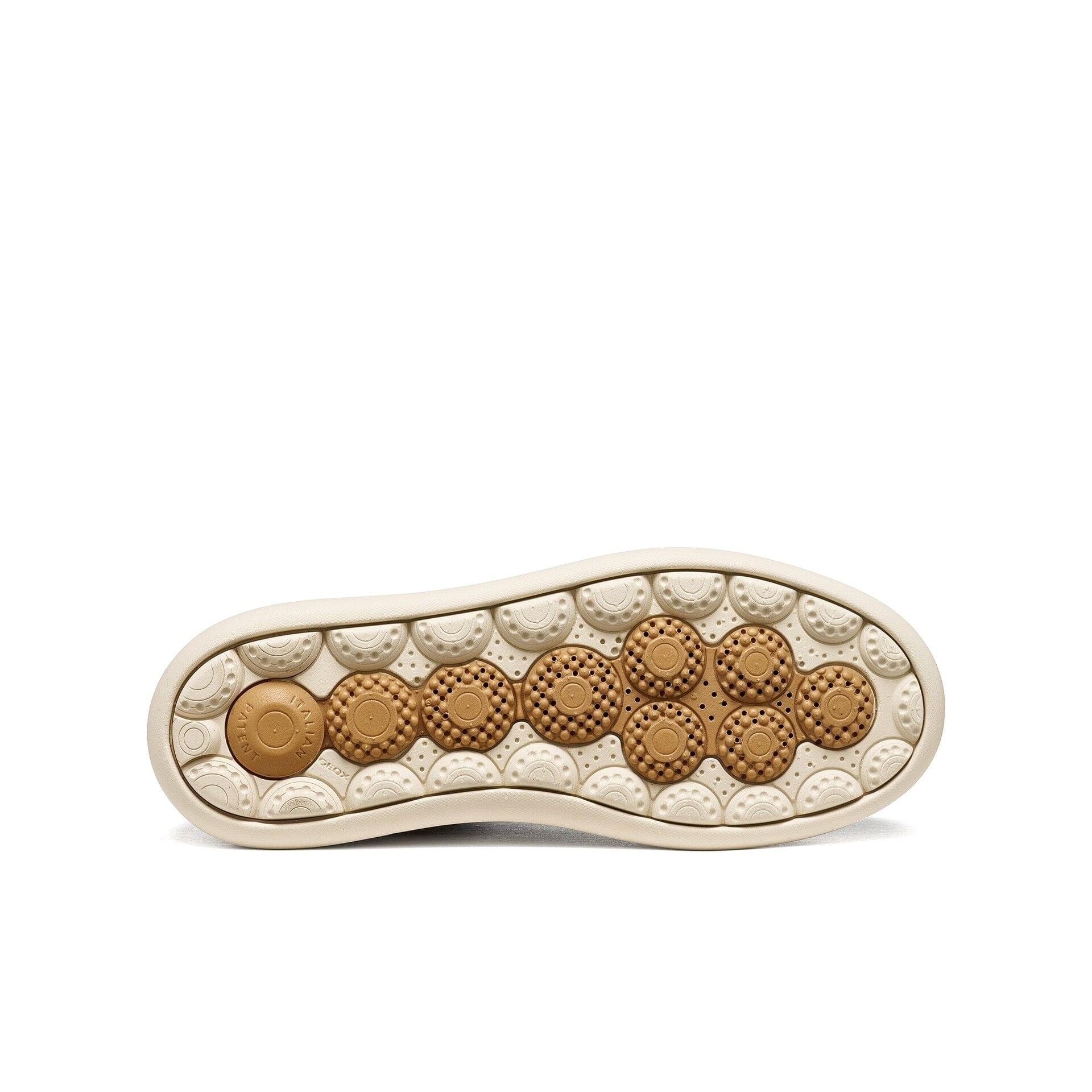 Geox Spherica Ecub-2 Sneakers in Papyrus, zool (SKU D65WVE_00046--C1122)
