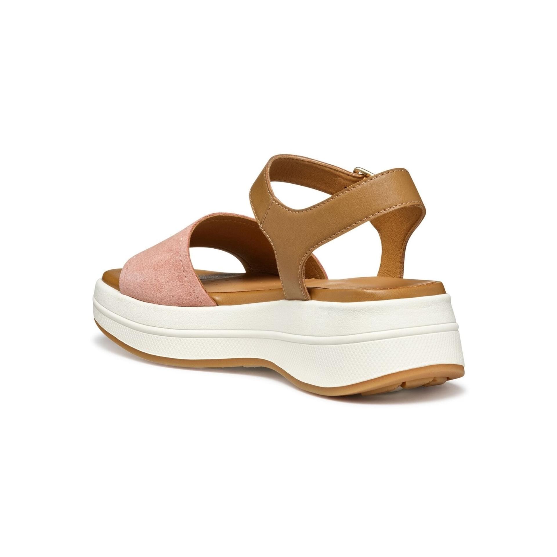 Geox Spherica Ecub-3 S Sandales D550VA_022BC in Antique Rose/Camel