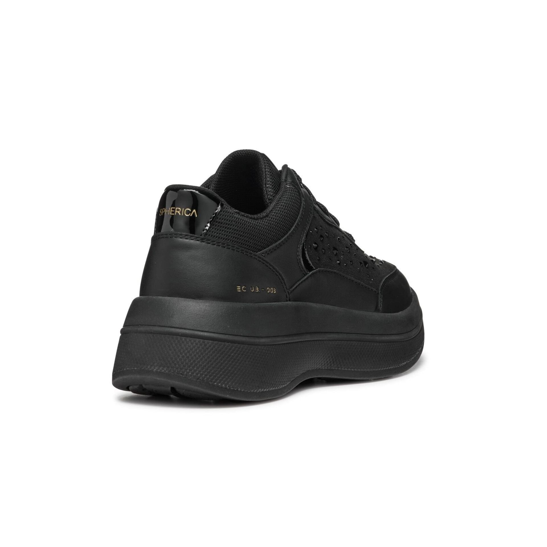 Geox Spherica Ecub-3 Sneakers D46WTC_085AU in Black