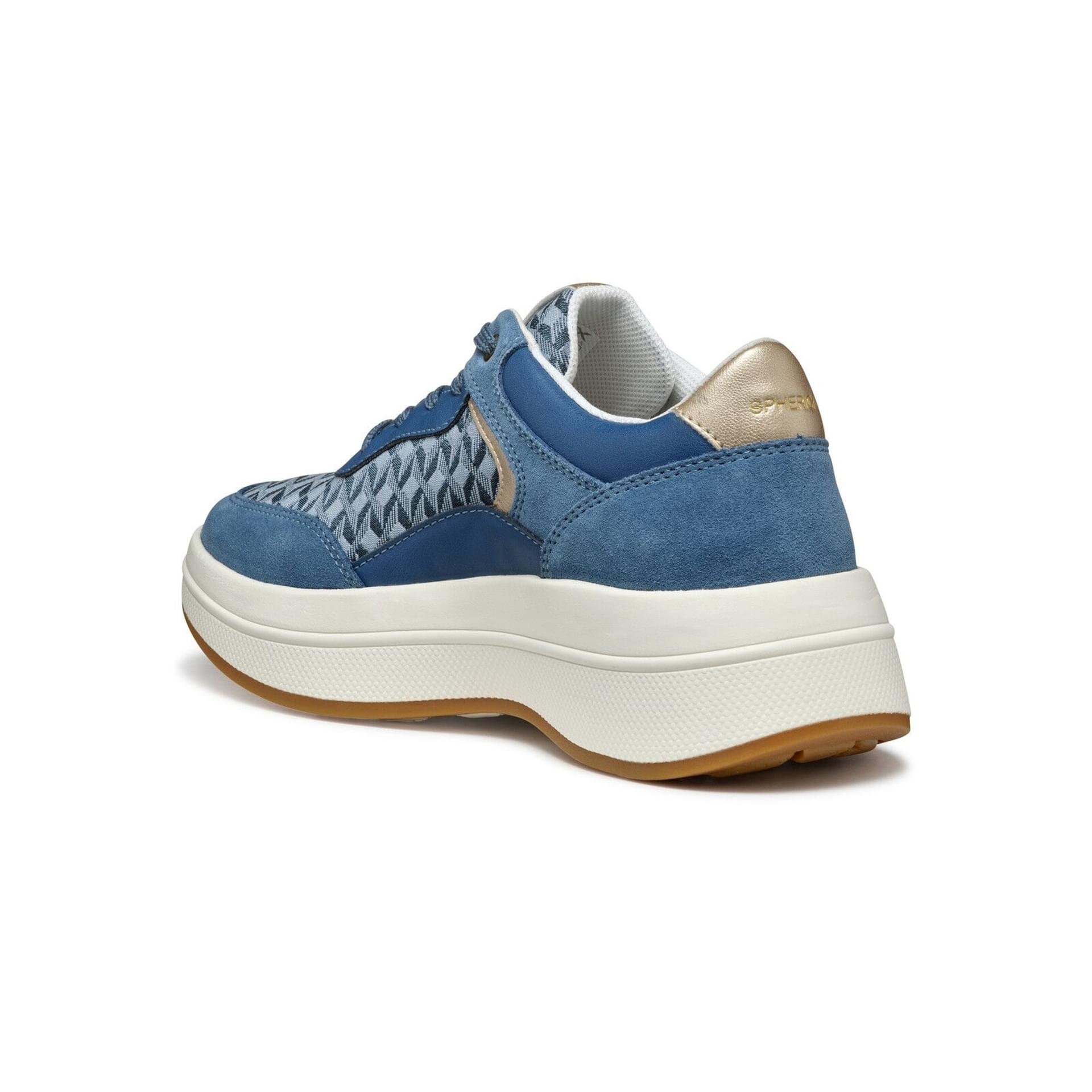 Geox Spherica Ecub-3 Sneakers D46WTD_0CK22 in Avio