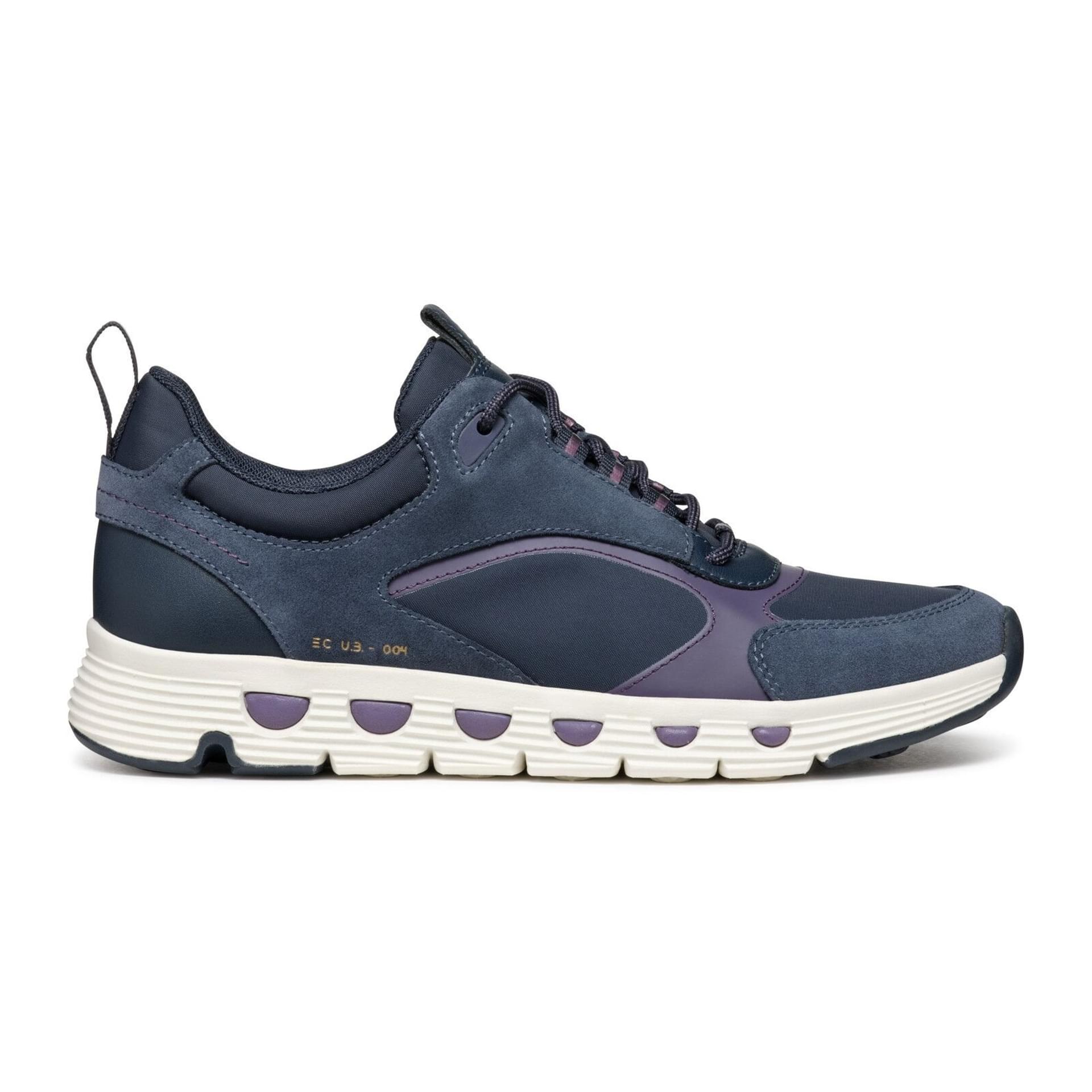 Geox Spherica Ecub-4 Sneakers D46XUA_0FU22 in Navy/Purple