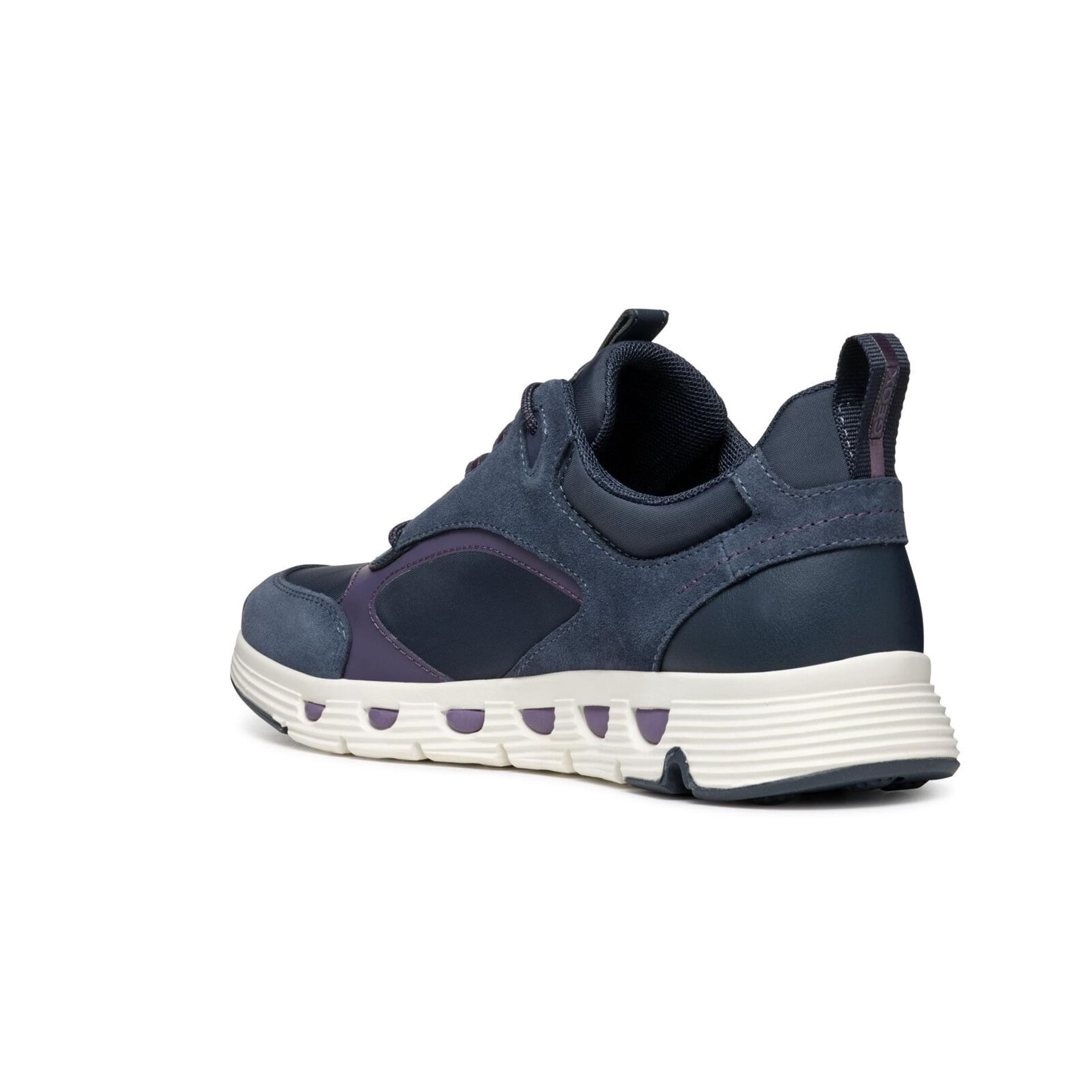 Geox Spherica Ecub-4 Sneakers D46XUA_0FU22 in Navy/Purple