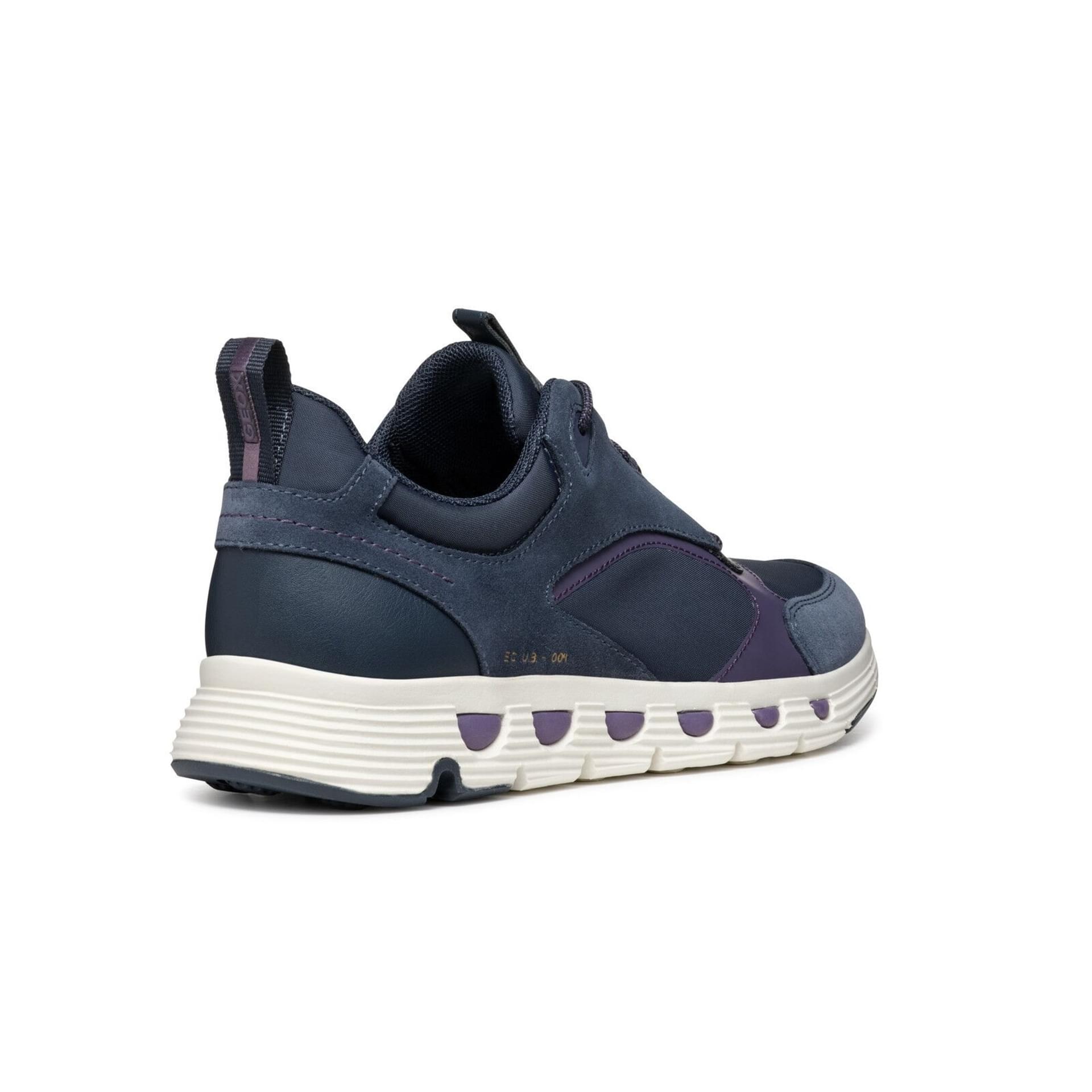 Geox Spherica Ecub-4 Sneakers D46XUA_0FU22 in Navy/Purple